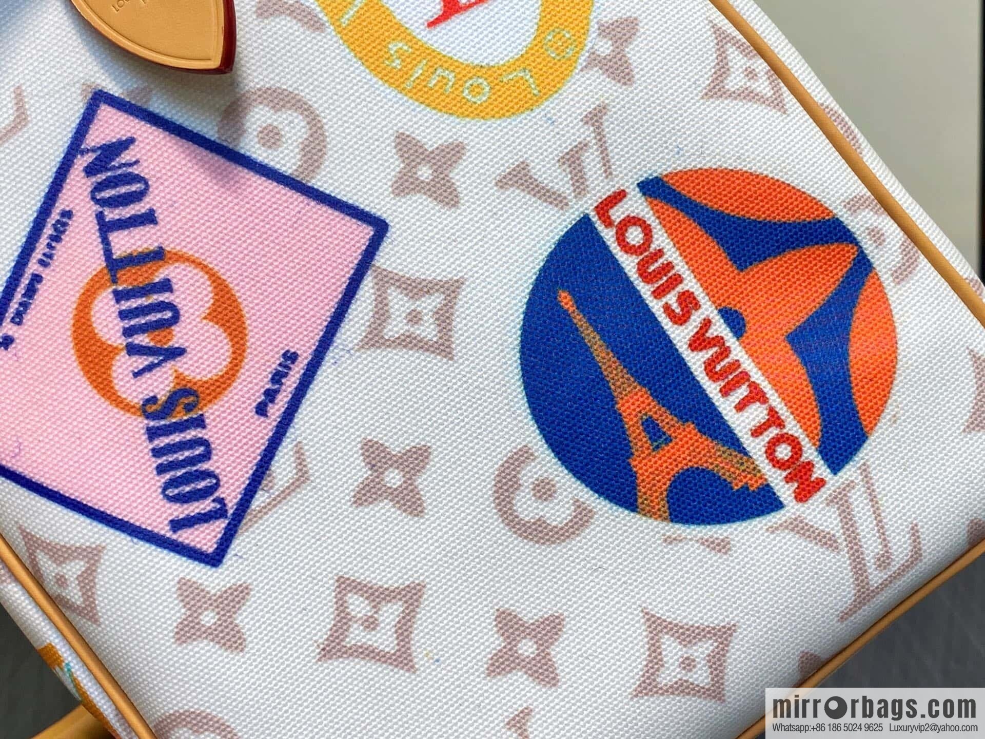 [Premium‑quality] M14587 white badge, pillow bag speedy Speedy Soft 30 handbag