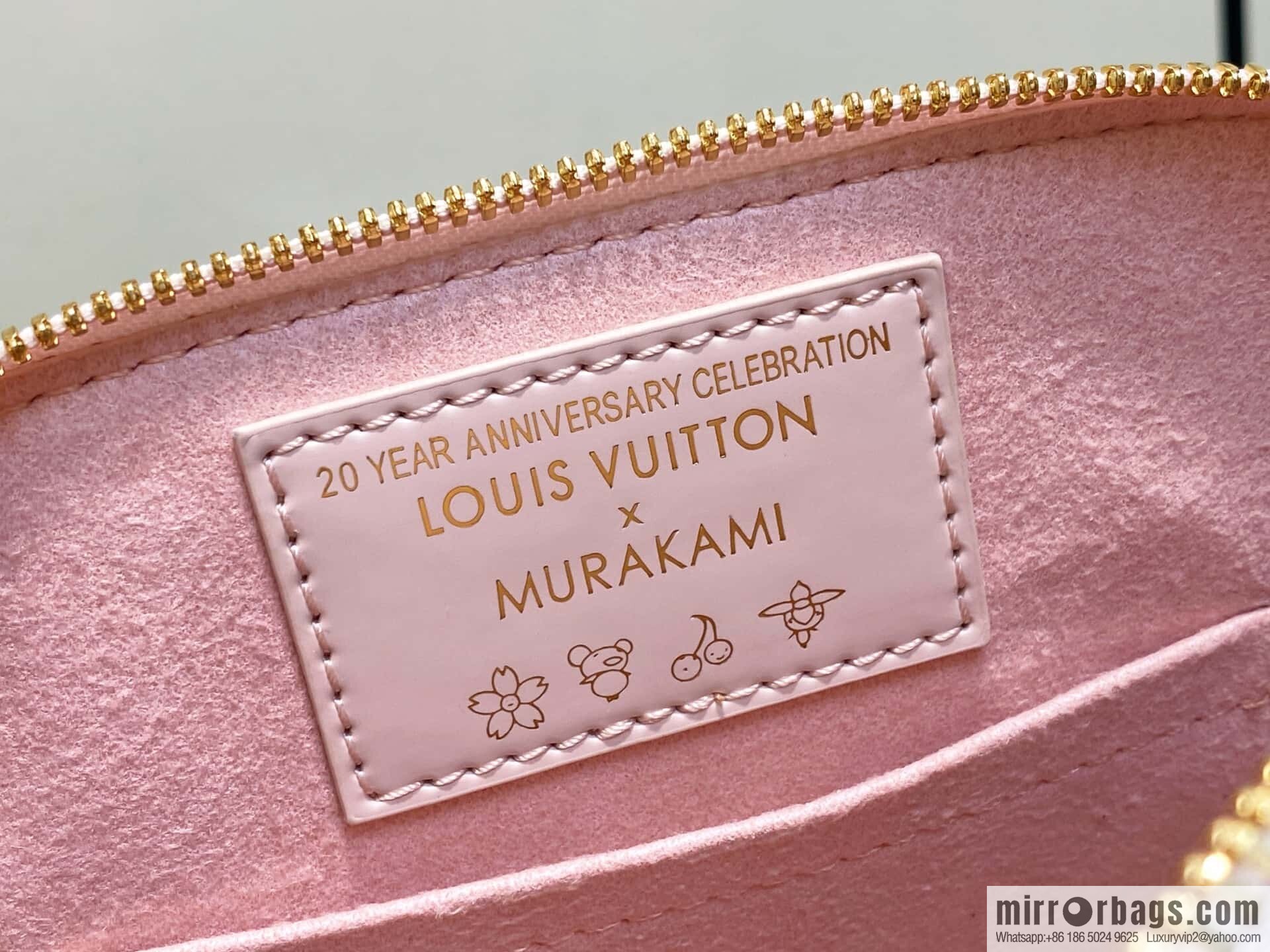 [Boutique‑grade] M13104 pink cherry blossom epi shell bag LV × TM alma BB handbag