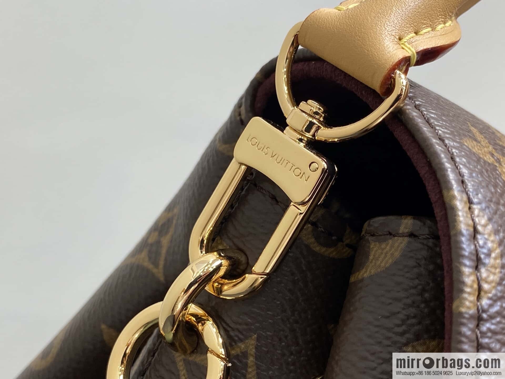 [Boutique‑grade] M14473 monogram lock bag large bag HIDE AWAY medium handbag