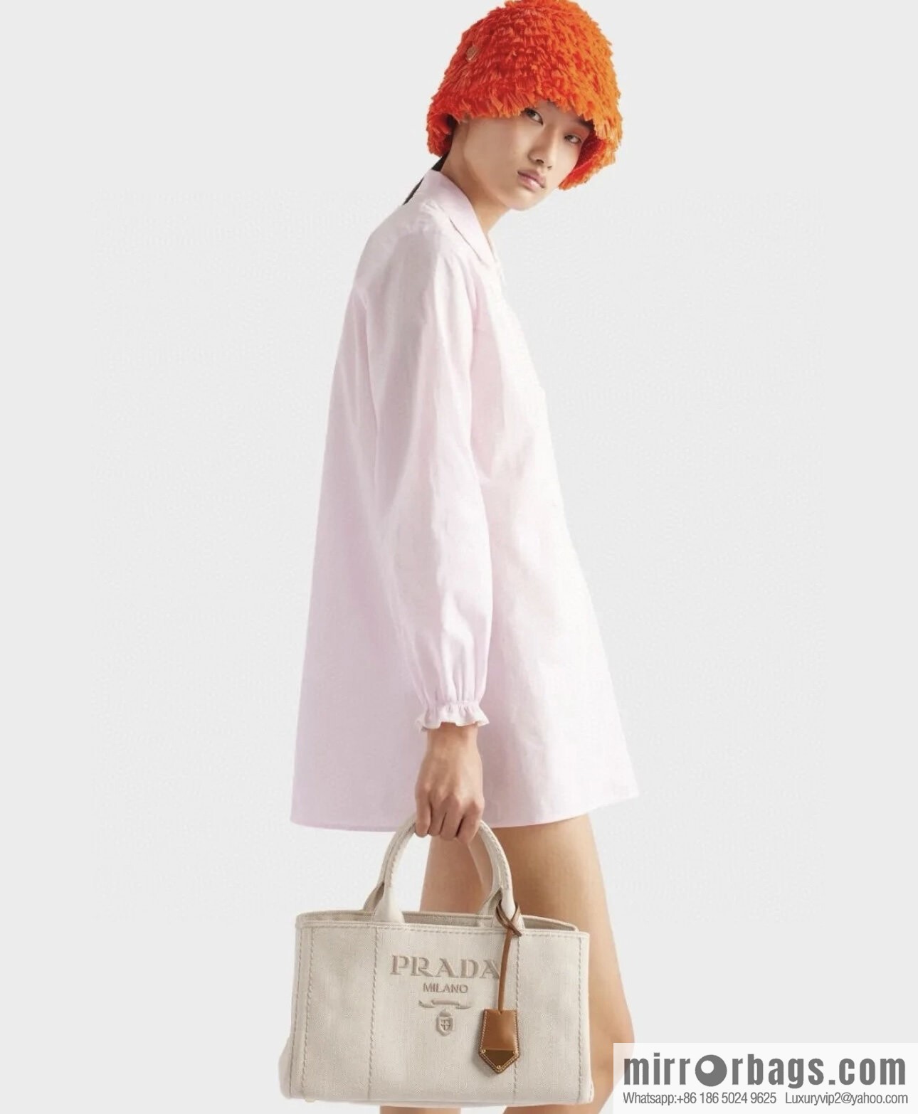 PRADA ๐ new handbag ๐ 1BG554 medium ๐๐ beige