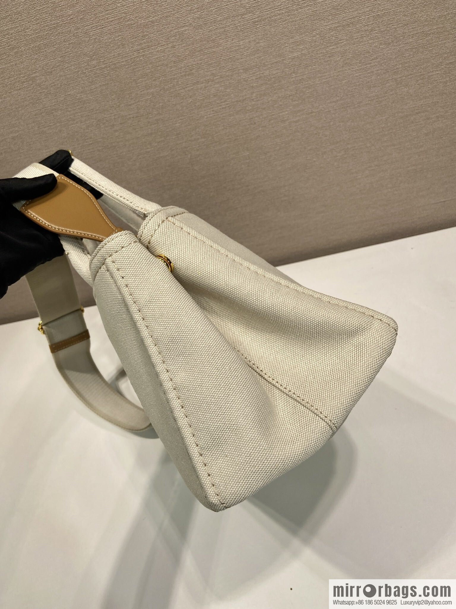 PRADA ๐ new handbag ๐ 1BG554 medium ๐๐ beige