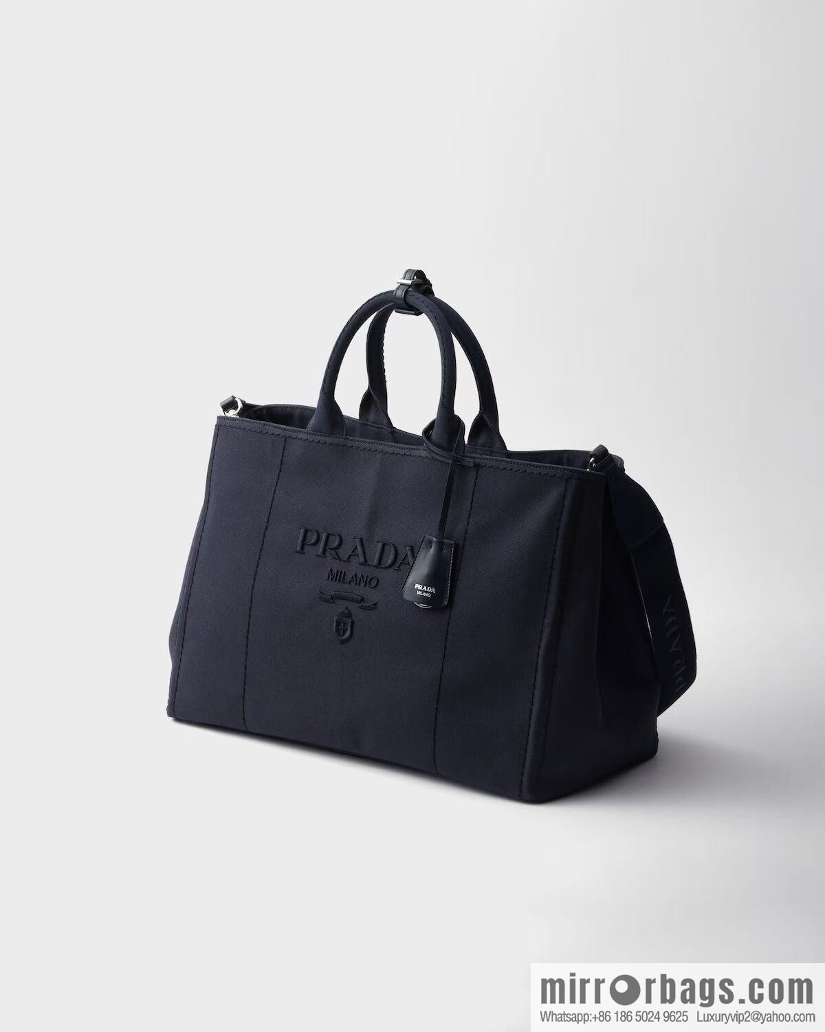 PRADA 🎉 new tote bag 🎉 2VG131 men's 🎉🎉 blue