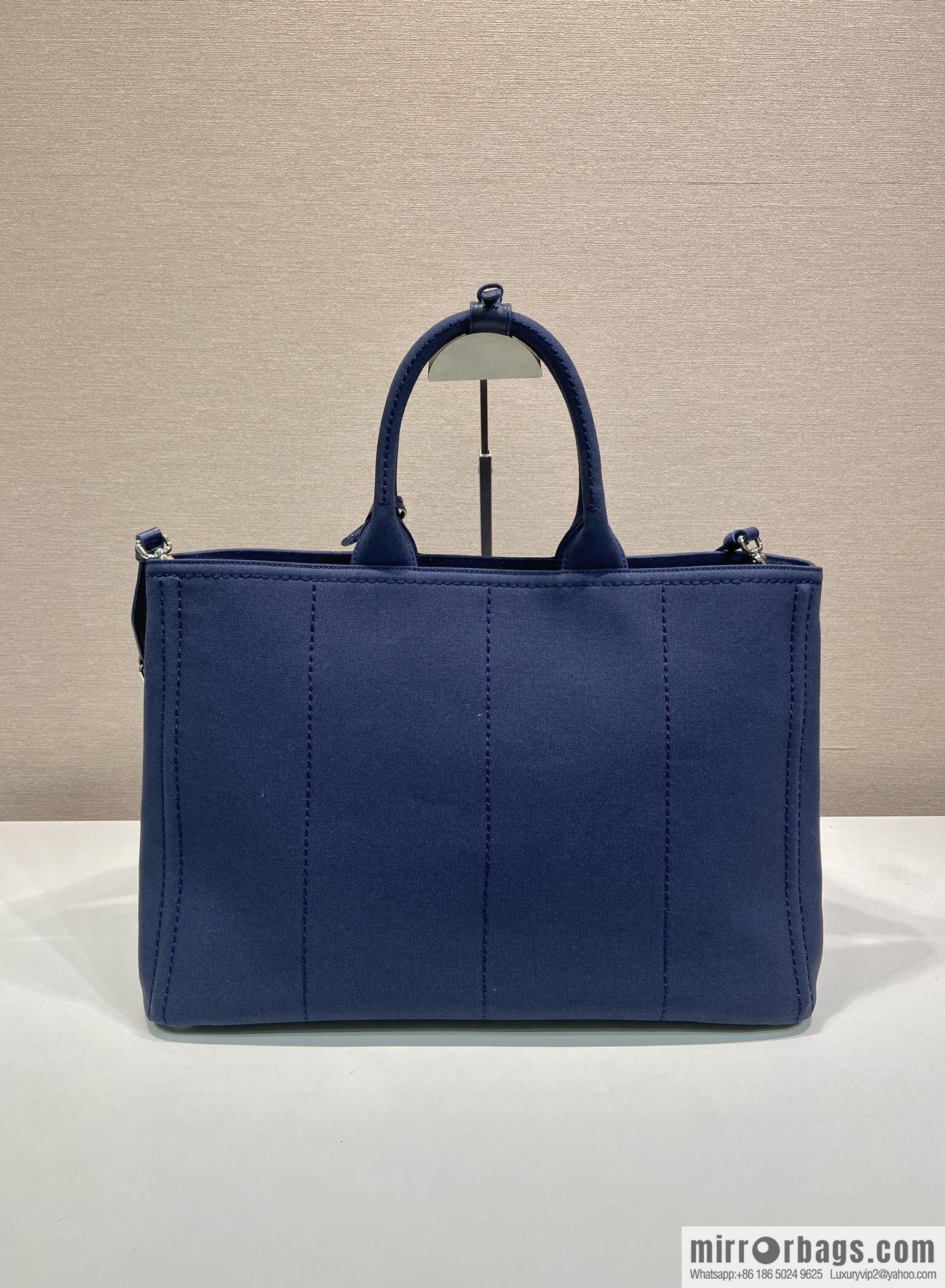 PRADA 🎉 new tote bag 🎉 2VG131 men's 🎉🎉 blue