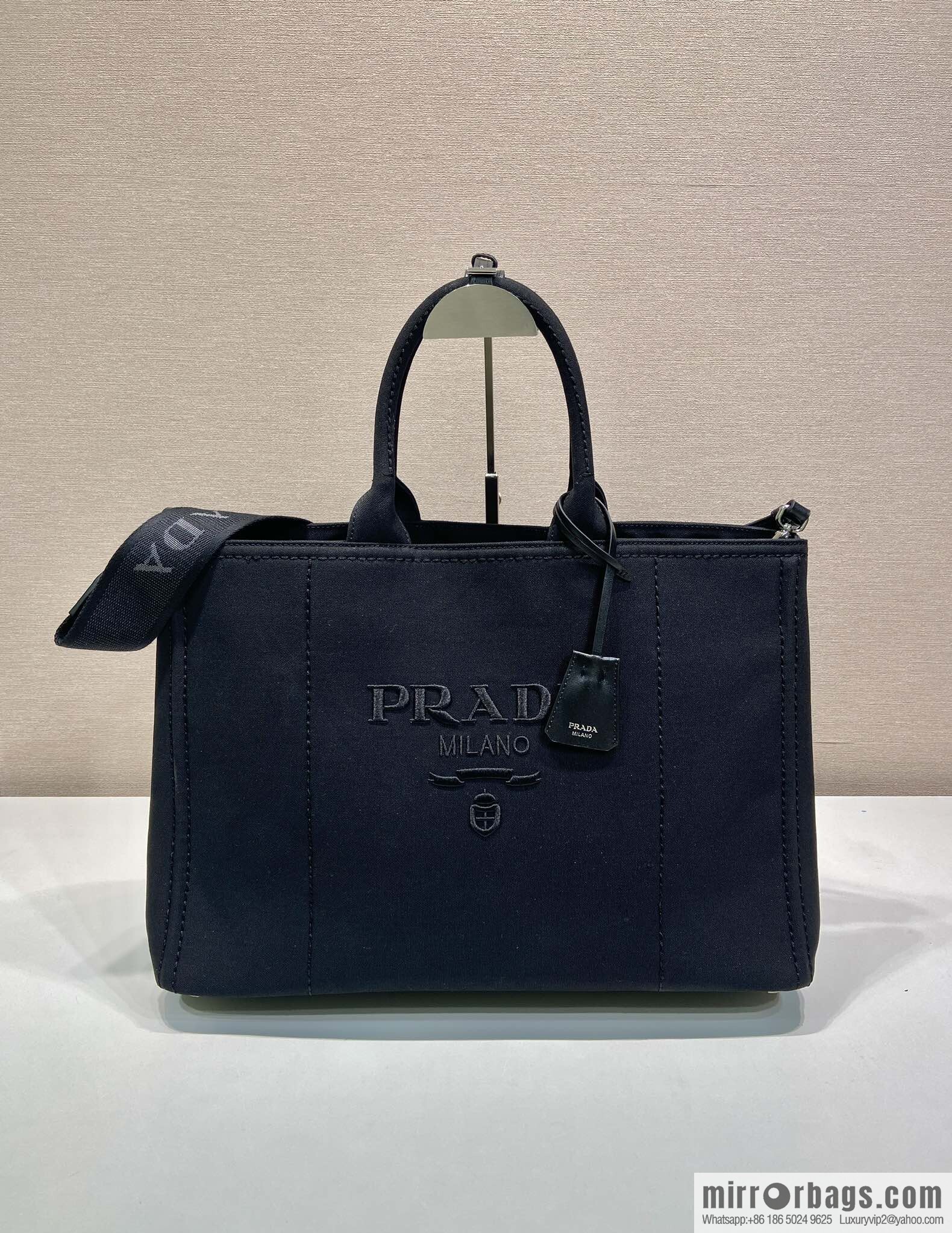 PRADA 🎉 new tote bag 🎉 2VG131 men's 🎉🎉 black