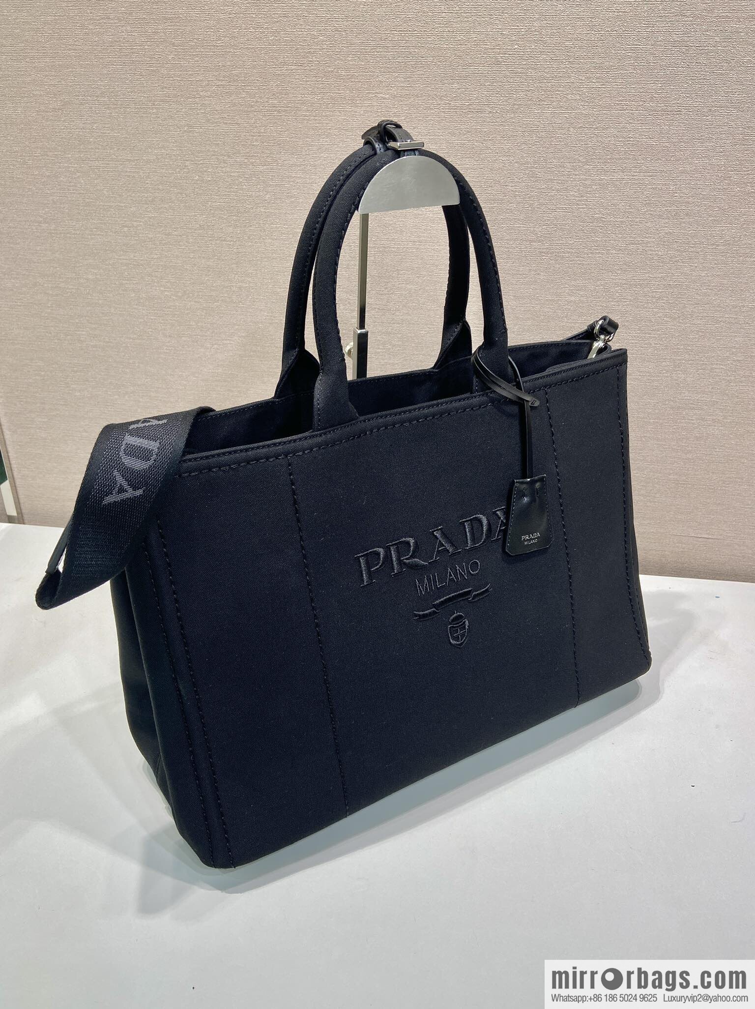 PRADA 🎉 new tote bag 🎉 2VG131 men's 🎉🎉 black