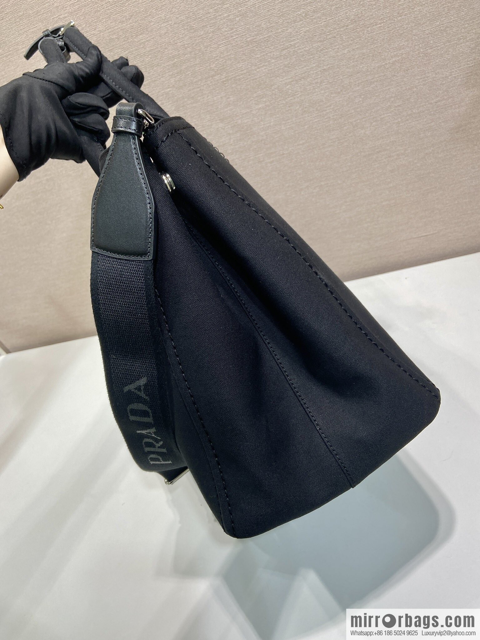 PRADA 🎉 new tote bag 🎉 2VG131 men's 🎉🎉 black