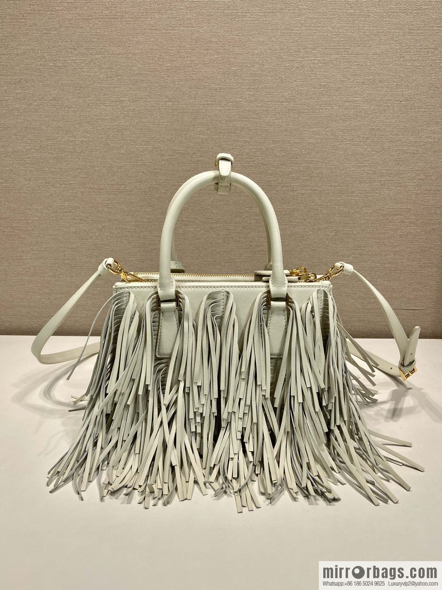 PRADA 🎉 new tassel bag 🎉 1BA896 calfskin 🎉🎉 white