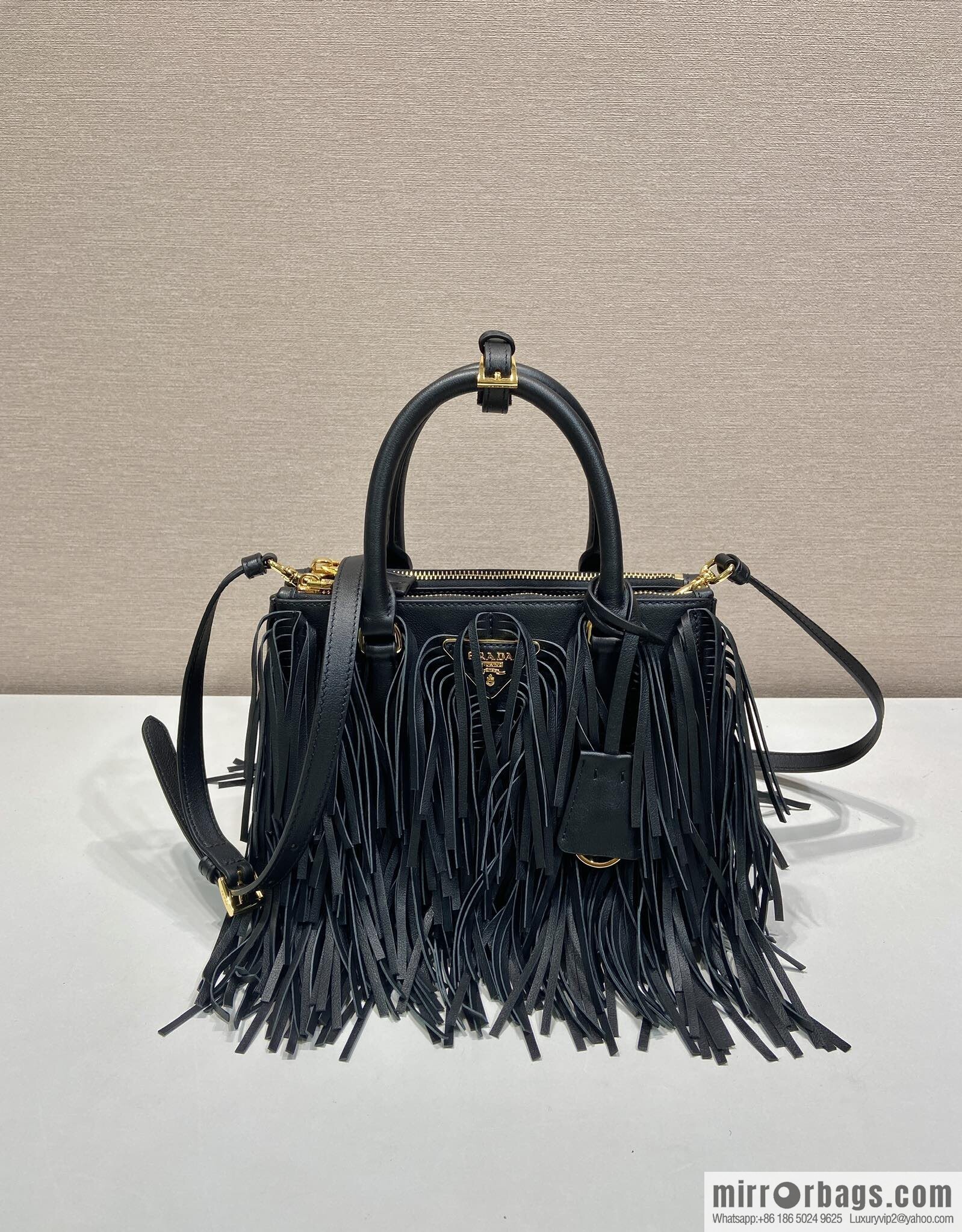 PRADA 🎉 new tassel bag 🎉 1BA896 calfskin 🎉🎉 black
