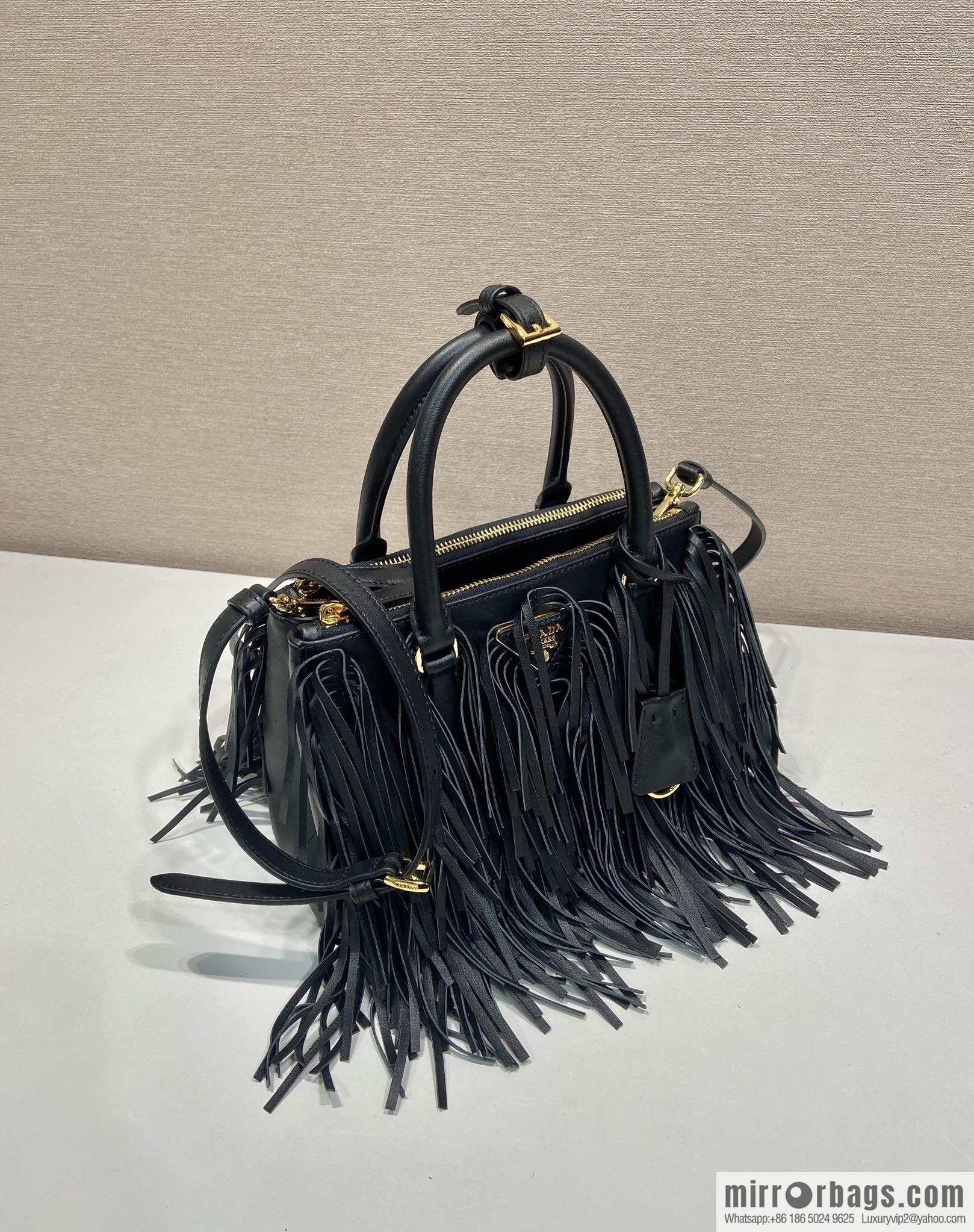 PRADA 🎉 new tassel bag 🎉 1BA896 calfskin 🎉🎉 black