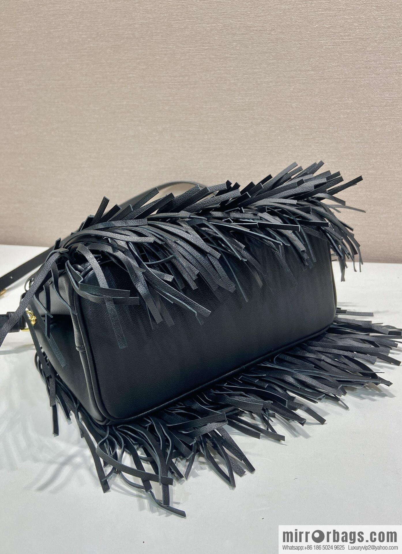 PRADA 🎉 new tassel bag 🎉 1BA896 calfskin 🎉🎉 black
