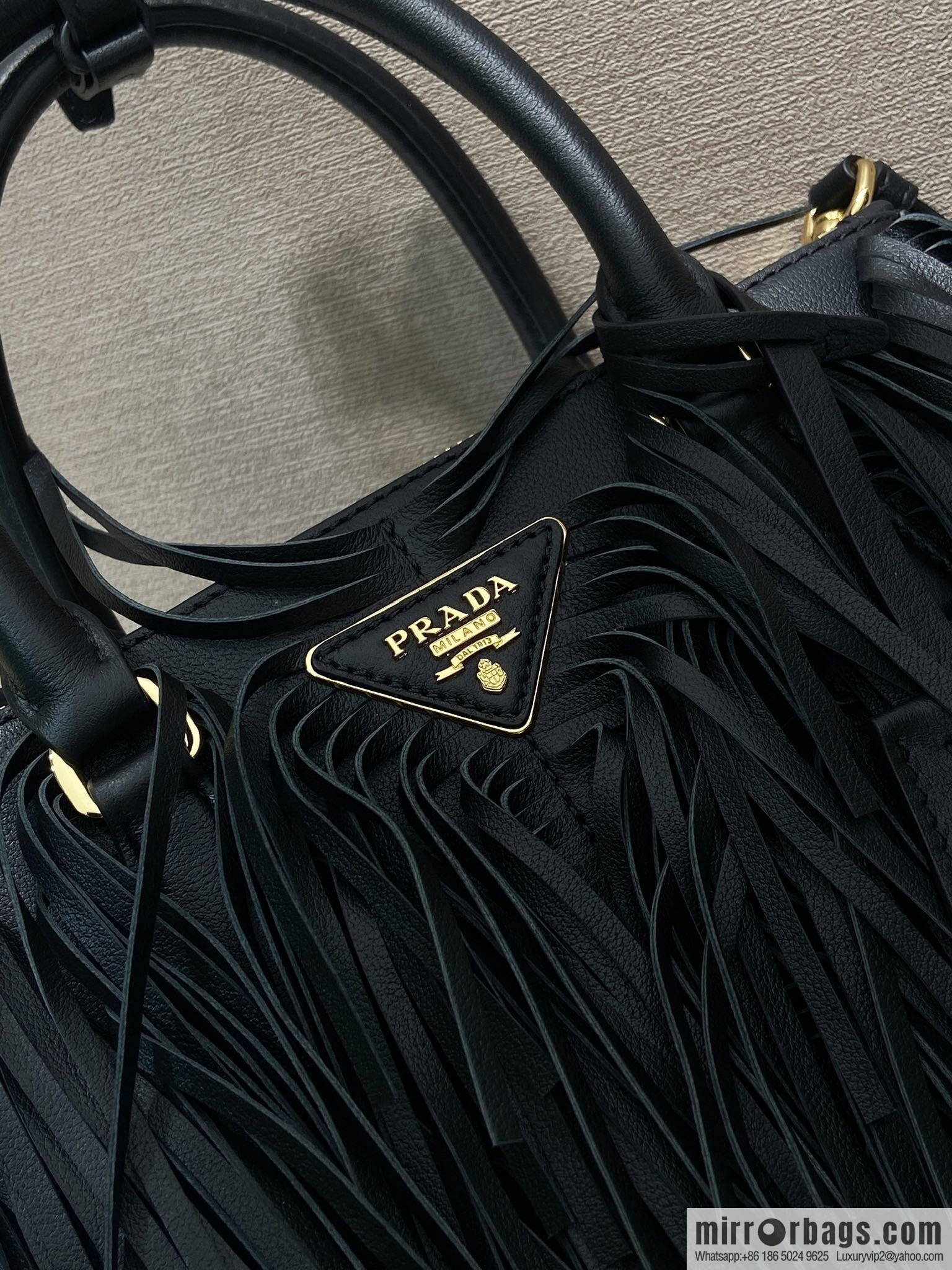 PRADA 🎉 new tassel bag 🎉 1BA896 calfskin 🎉🎉 black