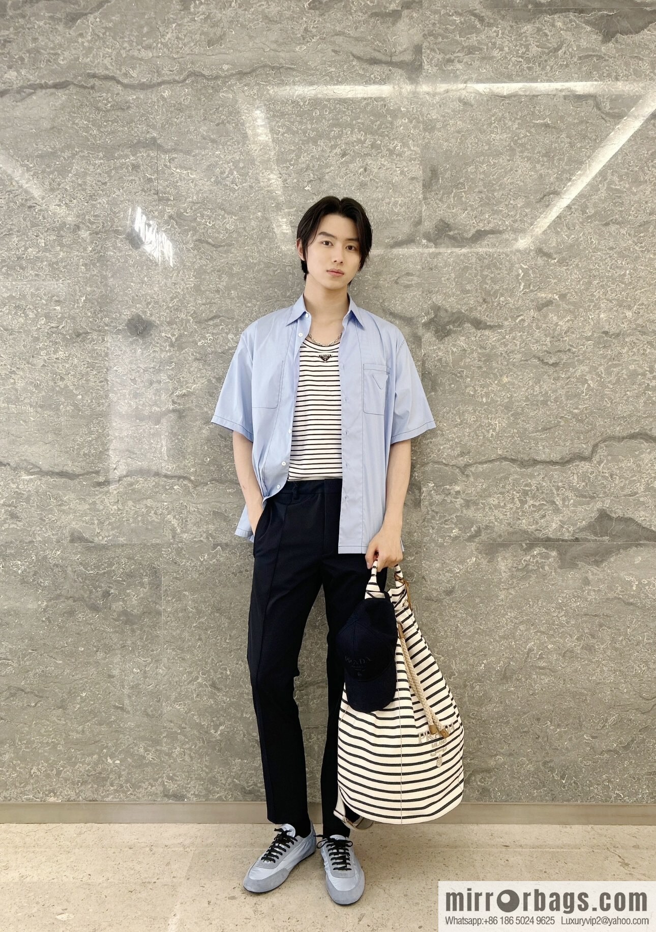 PRADA 🎉 new travel bag 🎉 2VY011 new color🎉🎉