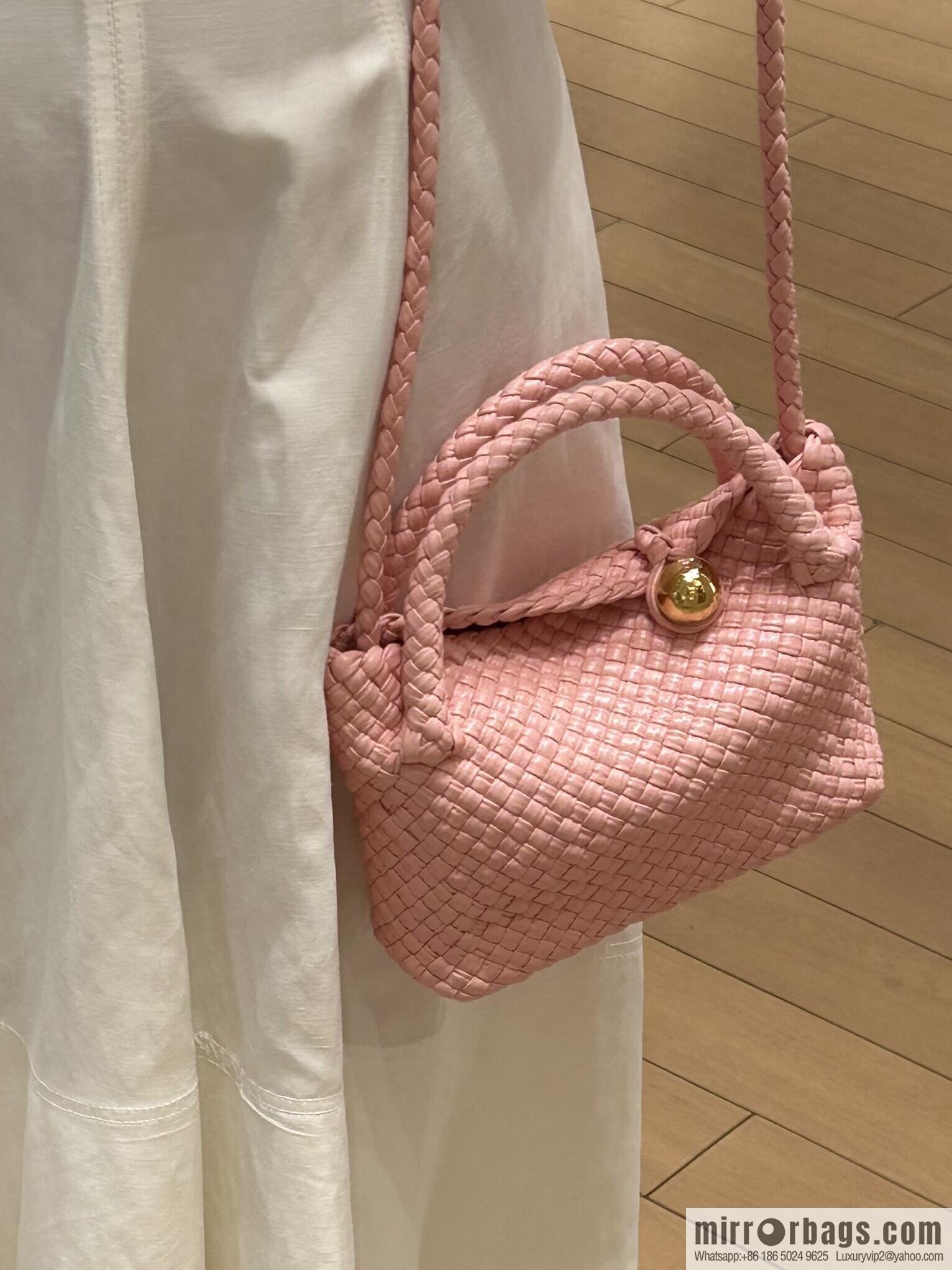 BV small Tosca messenger bag 776755 rose powder