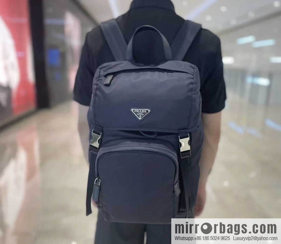 PRADA 🎉 Exclusive 🎉 2VZ135 Backpack 🎉🎉 Blue