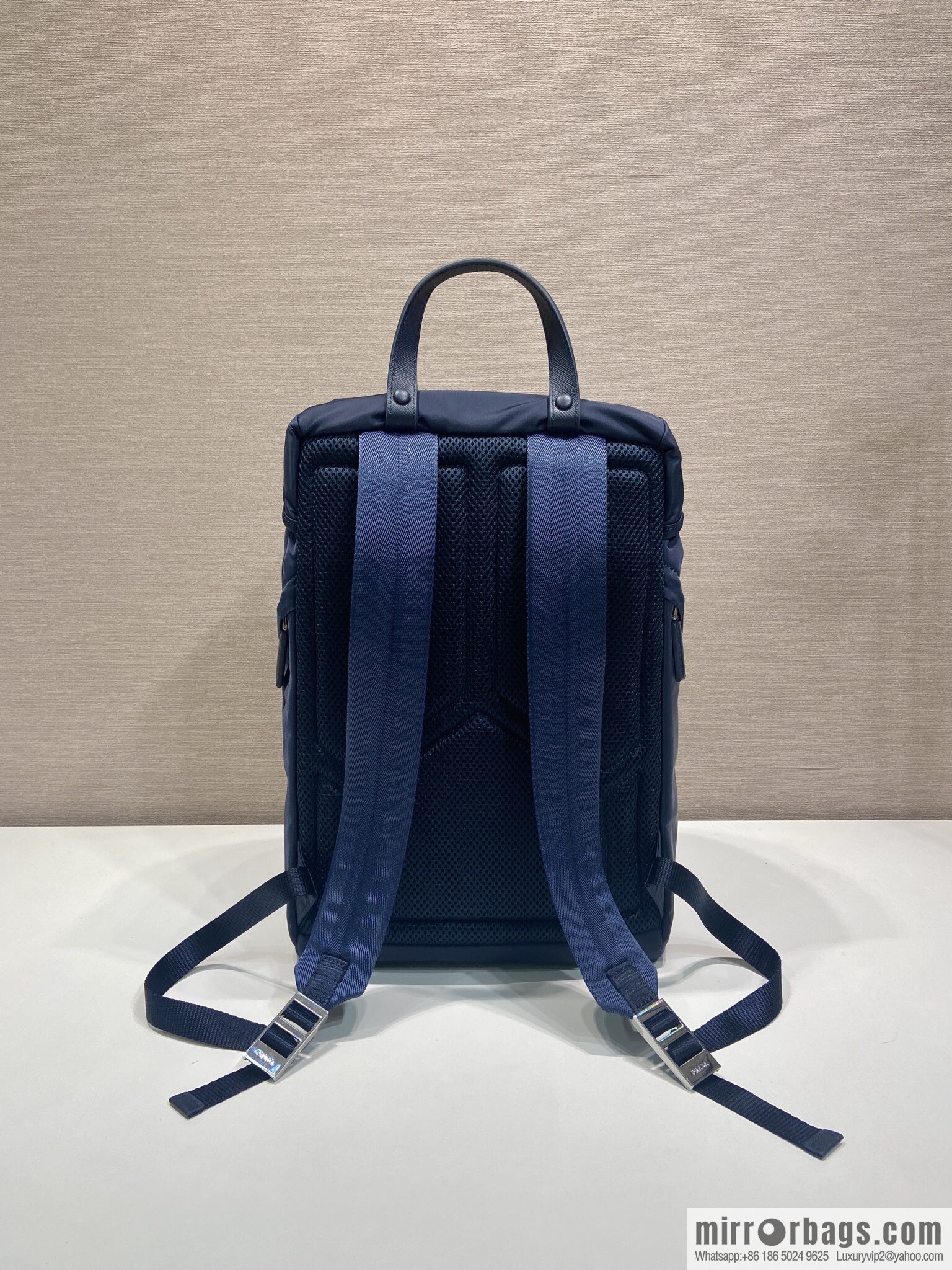 PRADA 🎉 Exclusive 🎉 2VZ135 Backpack 🎉🎉 Blue