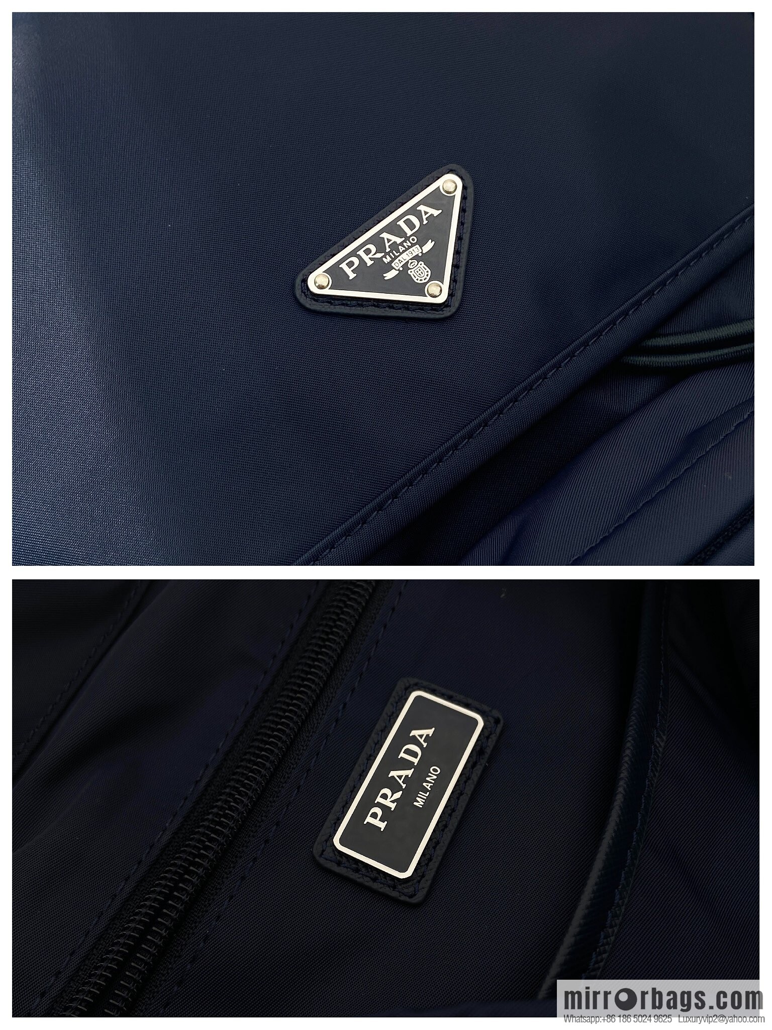 PRADA 🎉 Exclusive 🎉 2VZ135 Backpack 🎉🎉 Blue