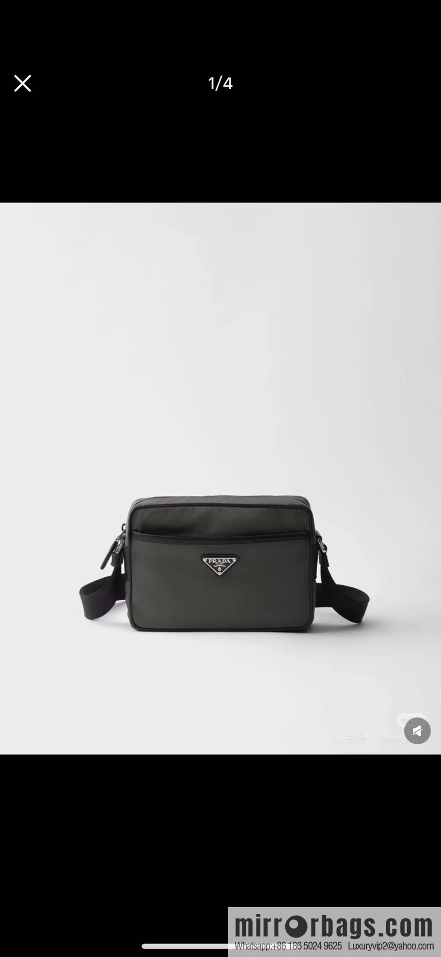 PRADA 🎉 classic new 🎉 2VH048 arrival new color 🎉🎉 gray