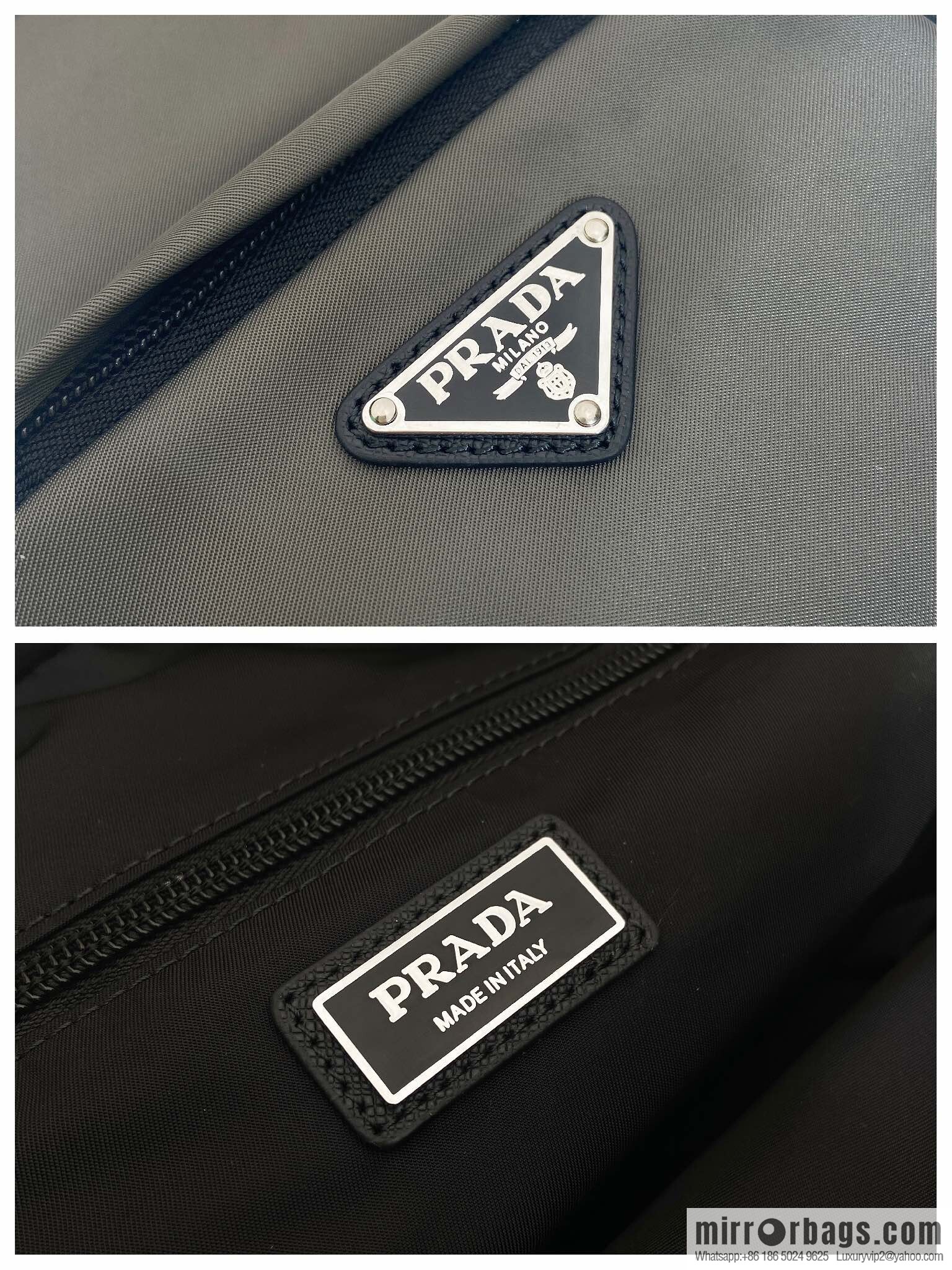 PRADA 🎉 new breast bag 🎉🎉 2VZ116 🎉🎉 grey