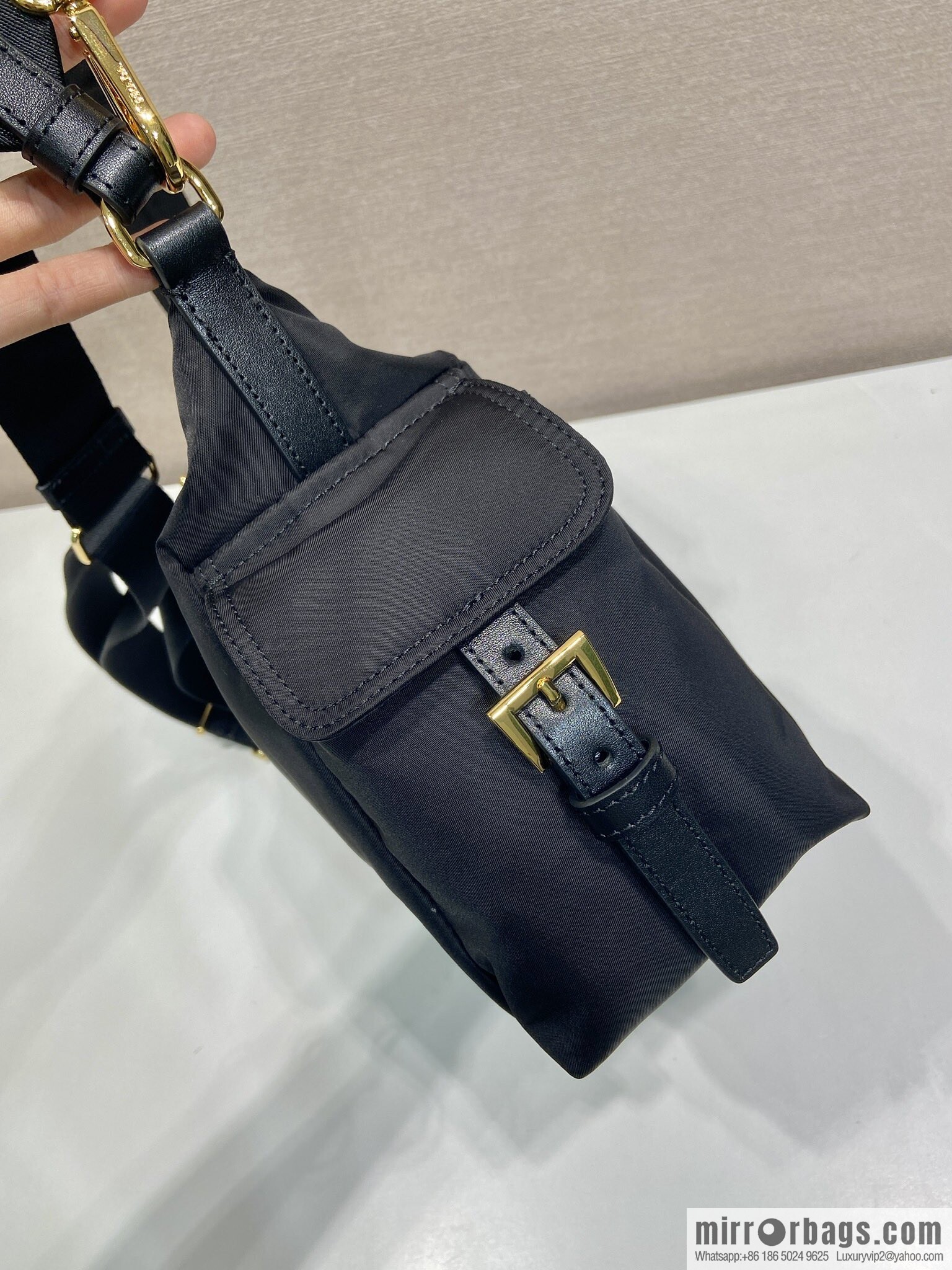 PRADA 🎉 New 🎉 1BC264 Exploration Bag 🎉🎉 Black