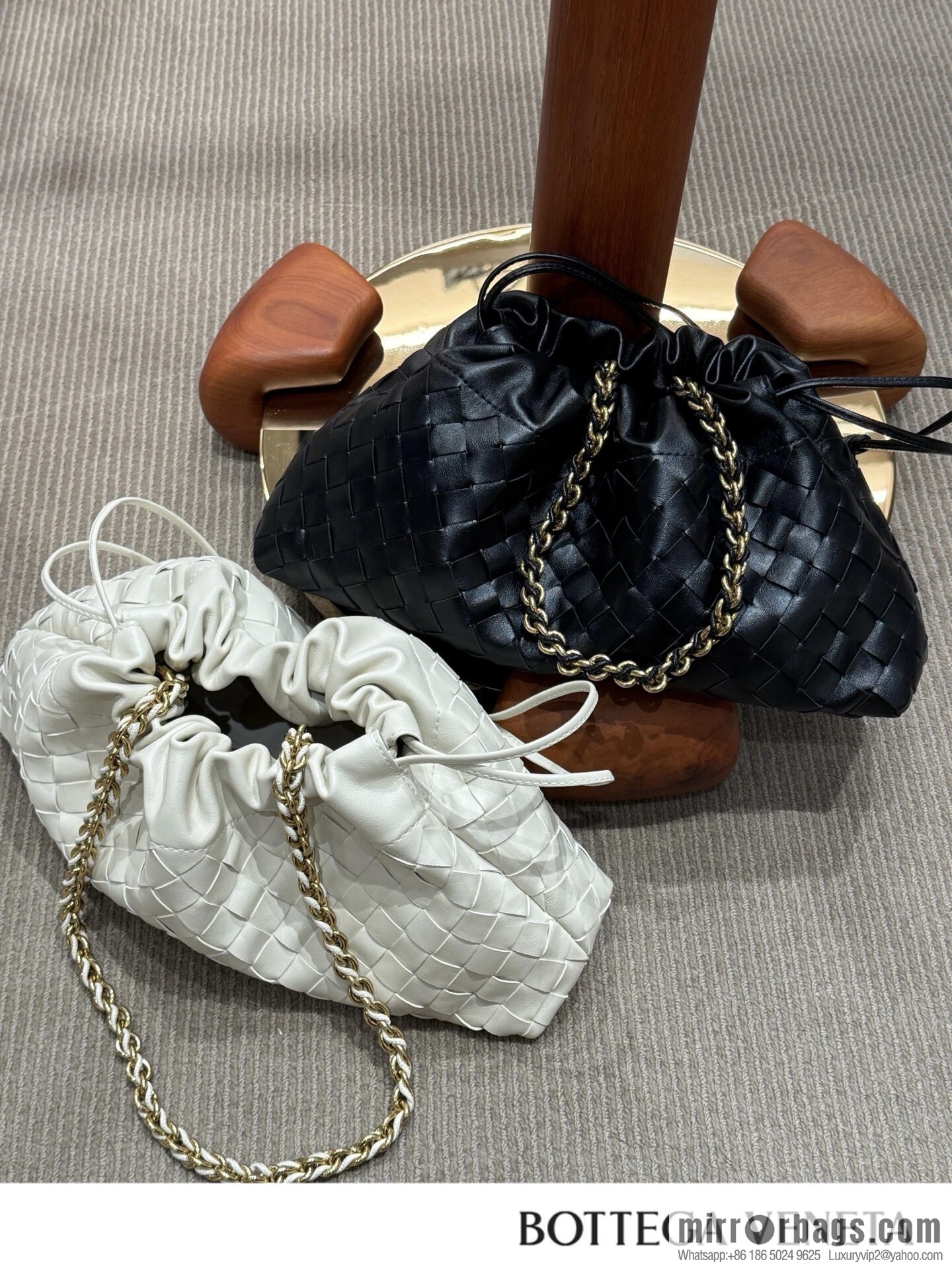 BV Dustbag Notte Clutch 839394 Black