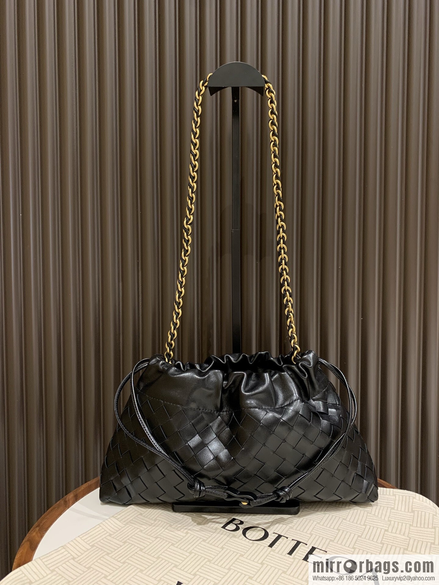 BV Dustbag Notte Clutch 839394 Black
