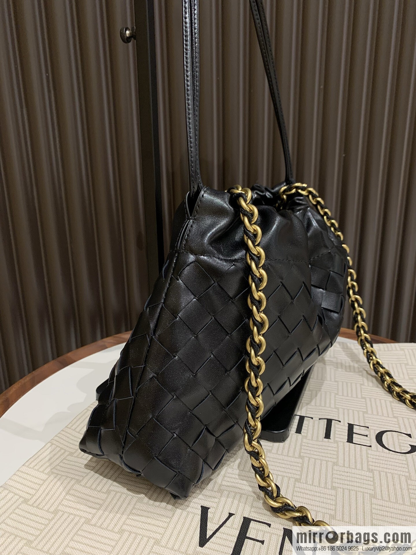 BV Dustbag Notte Clutch 839394 Black