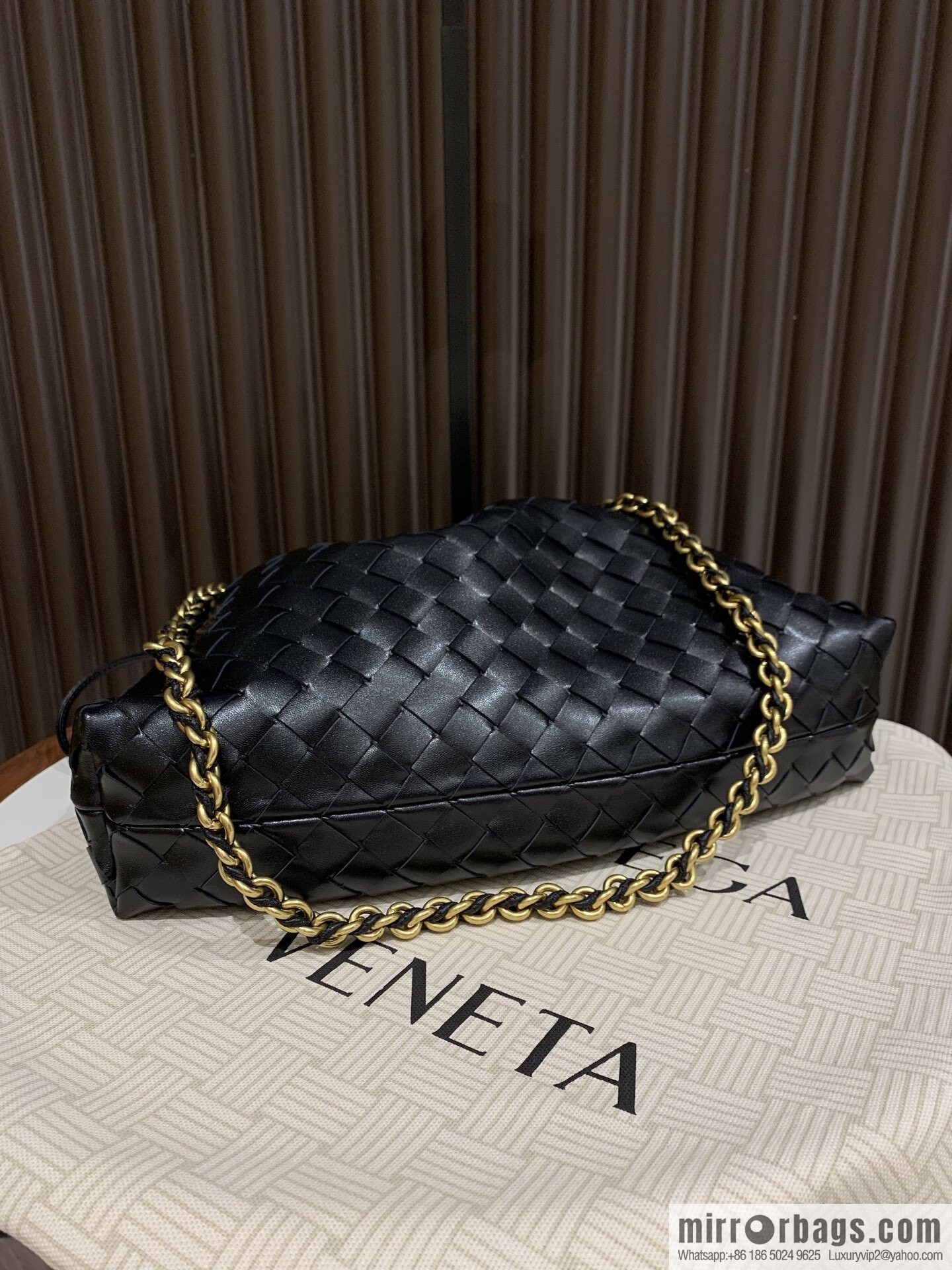 BV Dustbag Notte Clutch 839394 Black