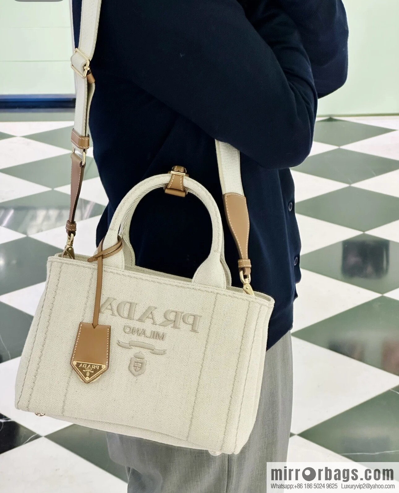 PRADA 🎉 new handbag 🎉 1BG464S 🎉🎉 white