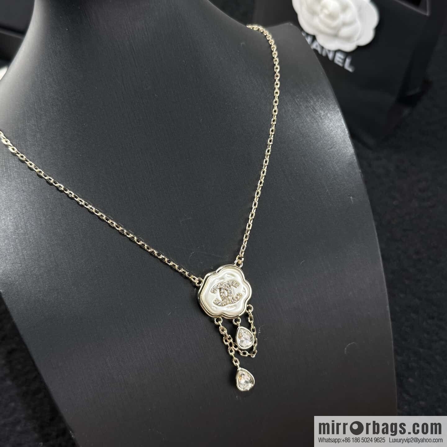 ❗️New ❗️☀️ New ☑️ Chanel cloud double c fringe necklace ☀️