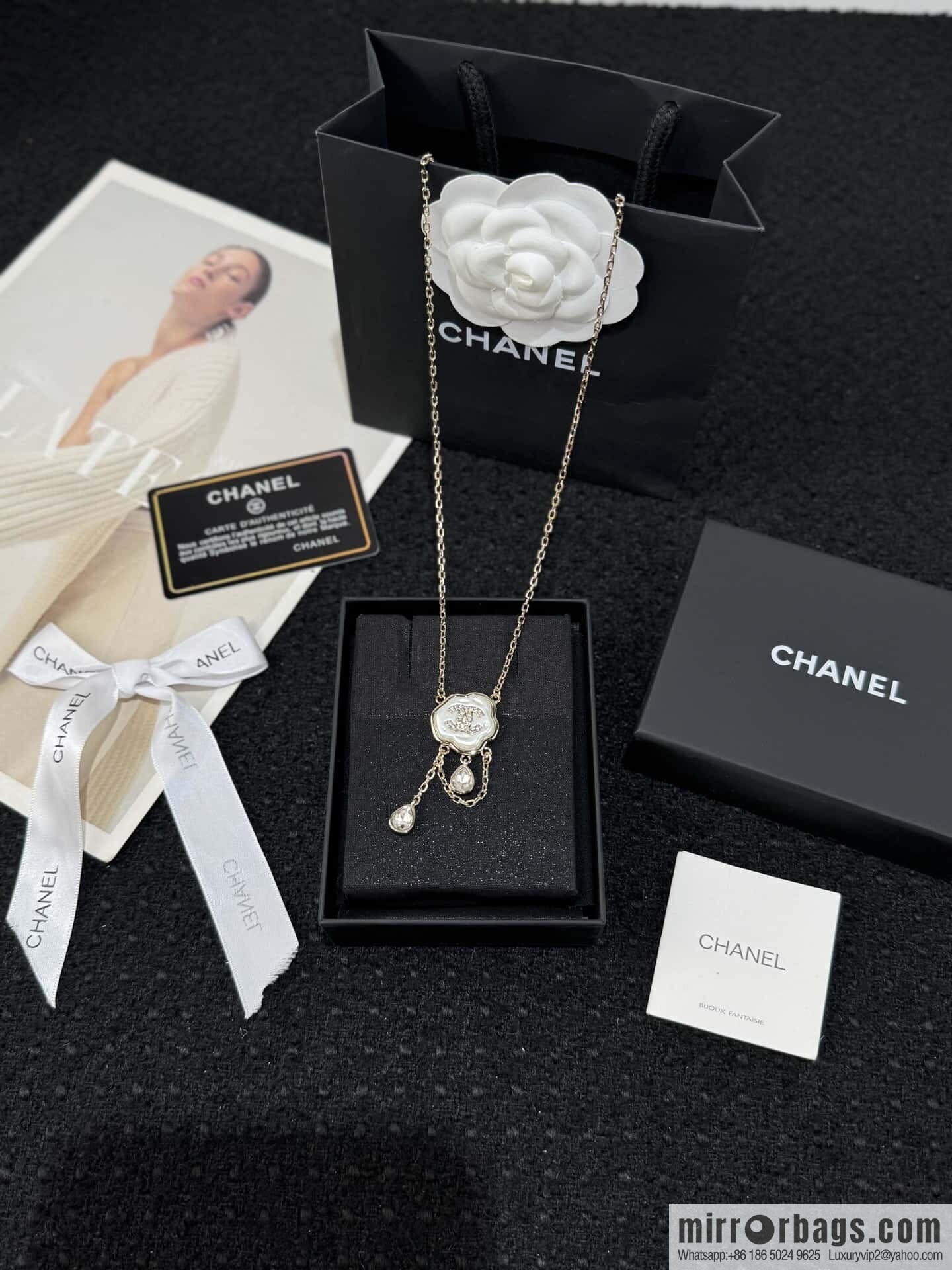 ❗️New ❗️☀️ New ☑️ Chanel cloud double c fringe necklace ☀️