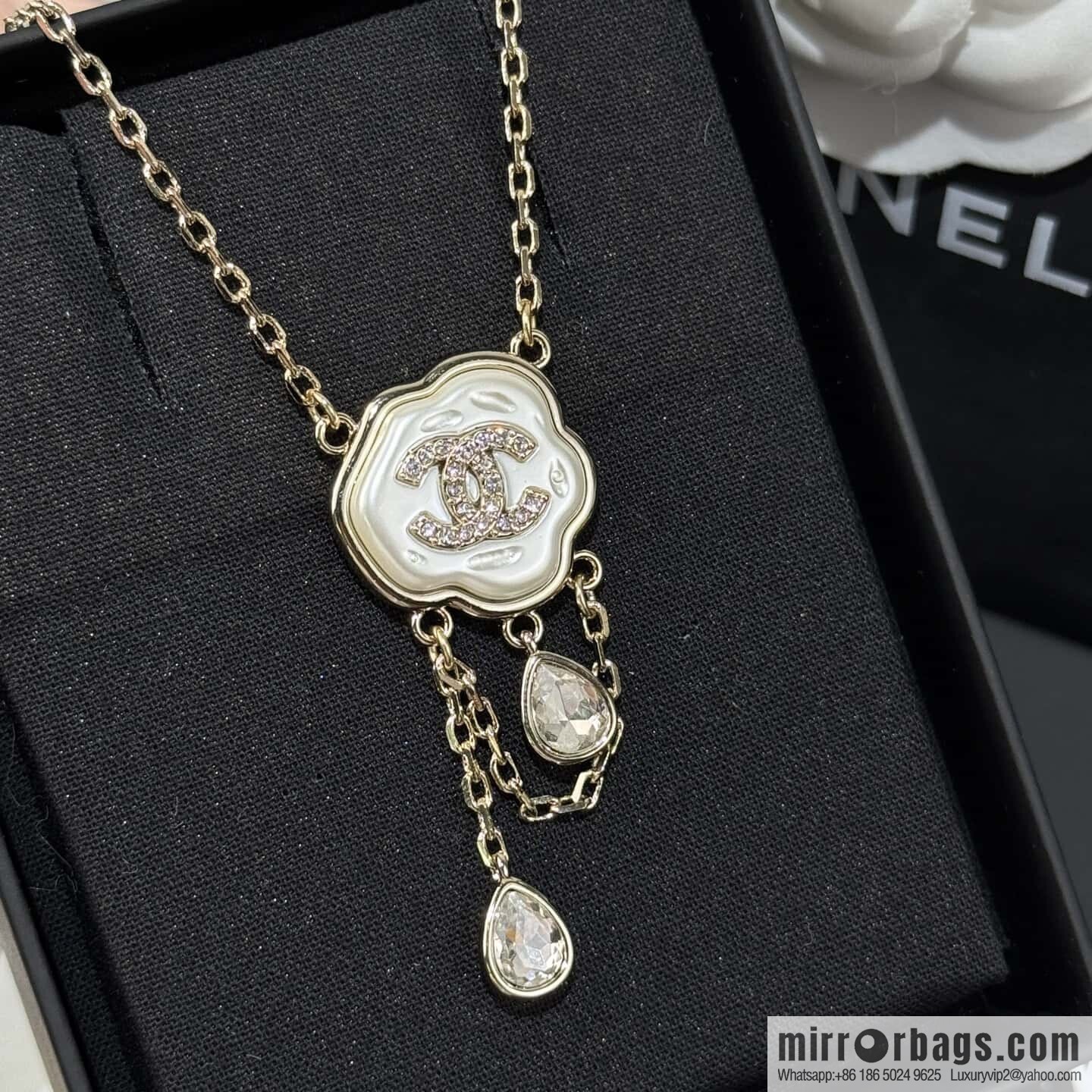 ❗️New ❗️☀️ New ☑️ Chanel cloud double c fringe necklace ☀️
