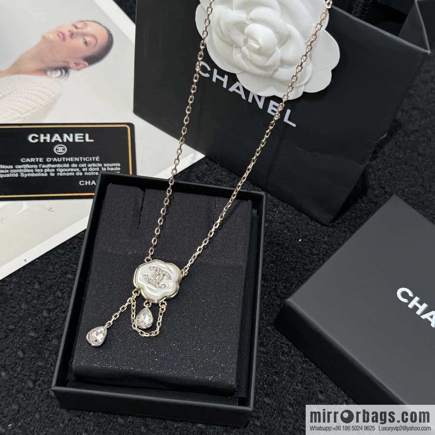 ❗️New ❗️☀️ New ☑️ Chanel cloud double c fringe necklace ☀️