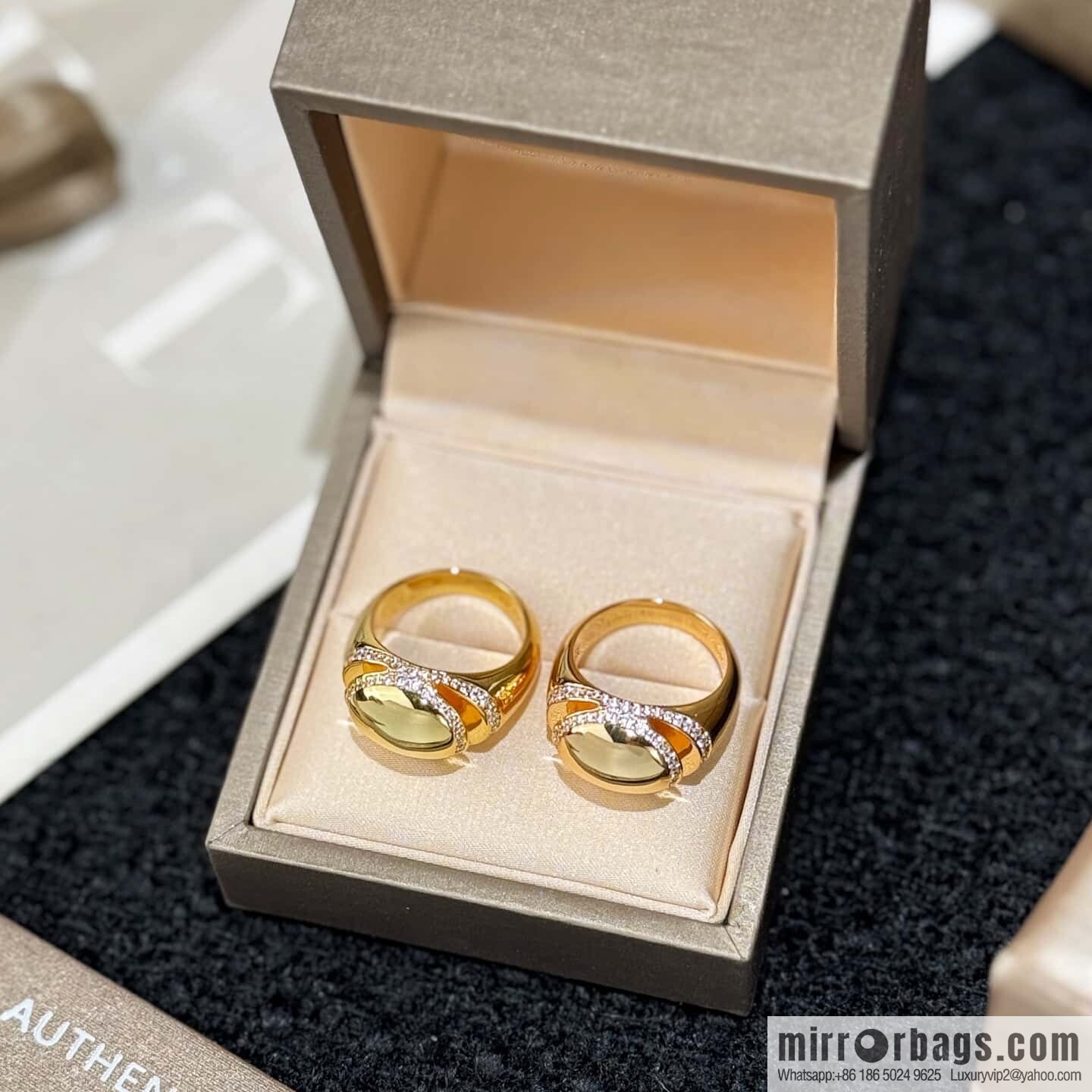 ❗New ❗ ☀ Original ☀️ ☀ BVLGARI Bulgari CABOCHON Oval egg ring with drill ☀
