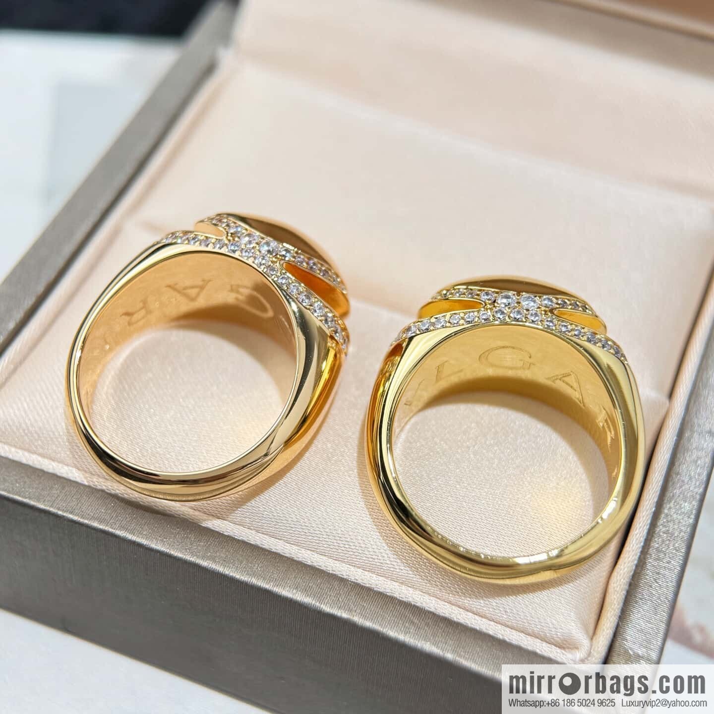 ❗New ❗ ☀ Original ☀️ ☀ BVLGARI Bulgari CABOCHON Oval egg ring with drill ☀