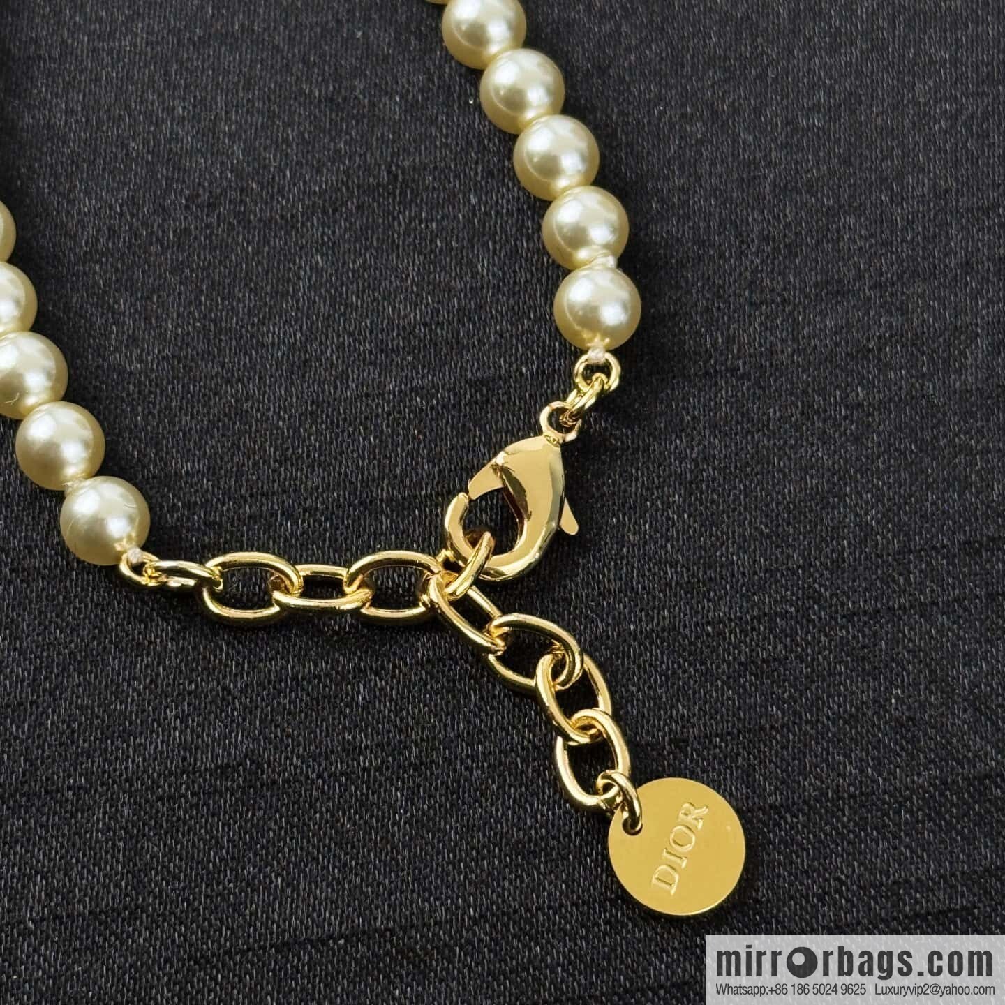 ❗️New ❗️ ☀️☀️ New ☑️ Dior Dior pearl CD necklace earrings bracelet ☀️