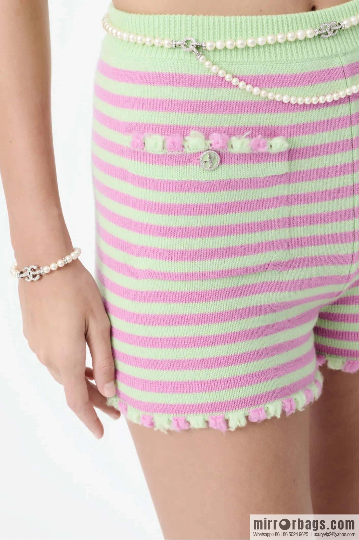 ❗️New ❗️☀️ New ☑️ Chanel double c pearl waist belt waist chain ☀️