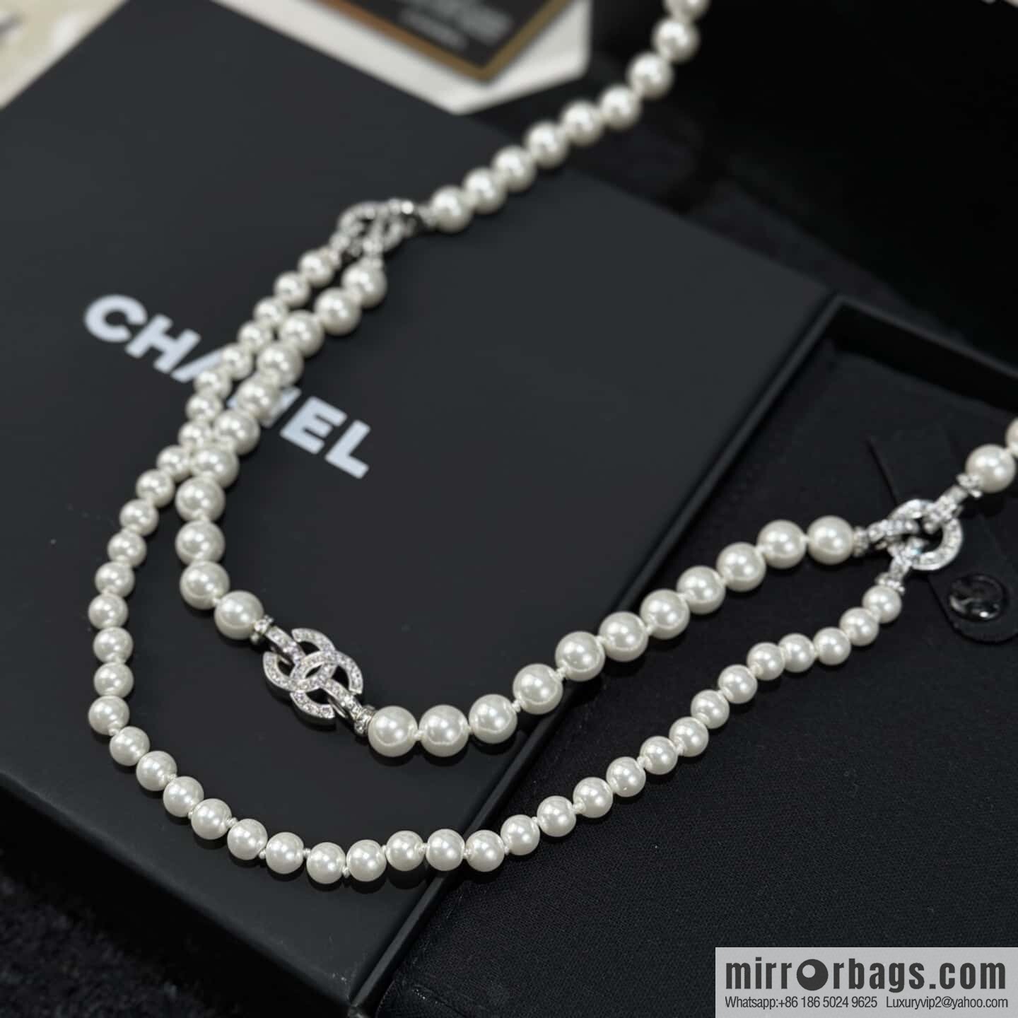 ❗️New ❗️☀️ New ☑️ Chanel double c pearl waist belt waist chain ☀️