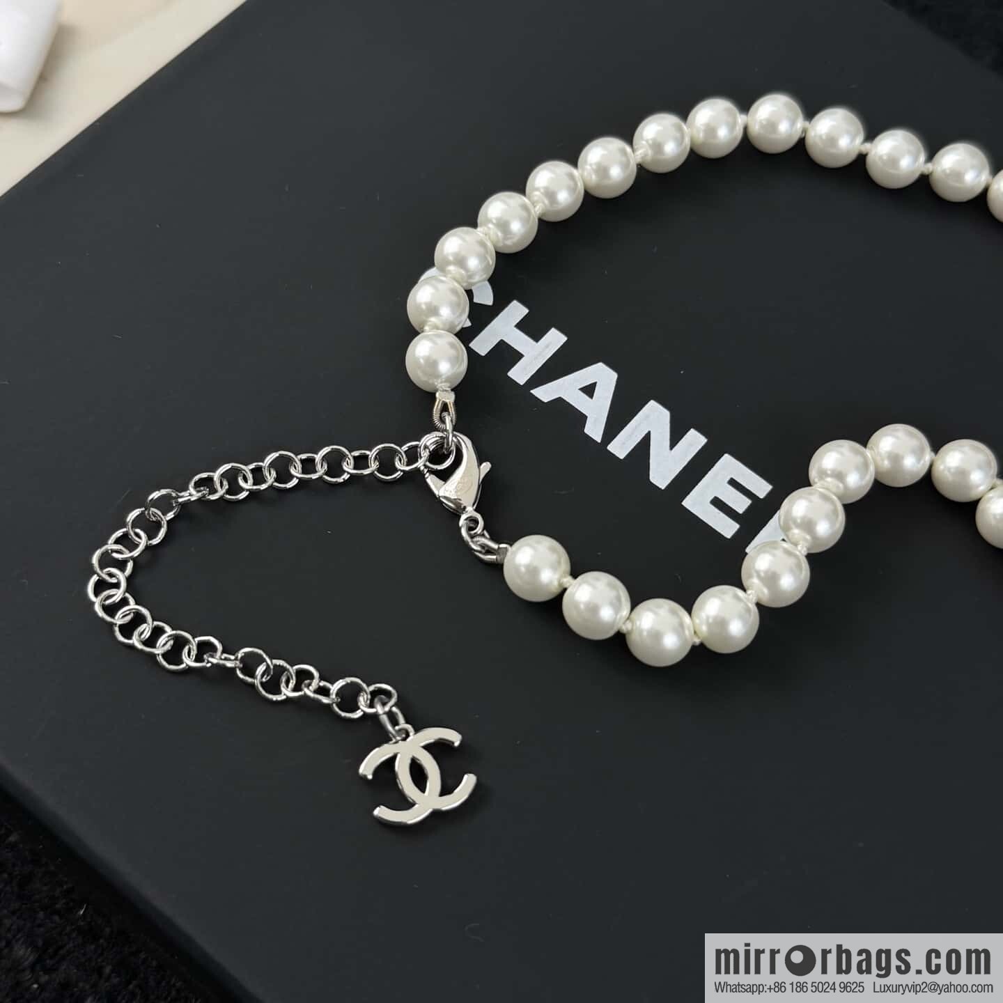 ❗️New ❗️☀️ New ☑️ Chanel double c pearl waist belt waist chain ☀️