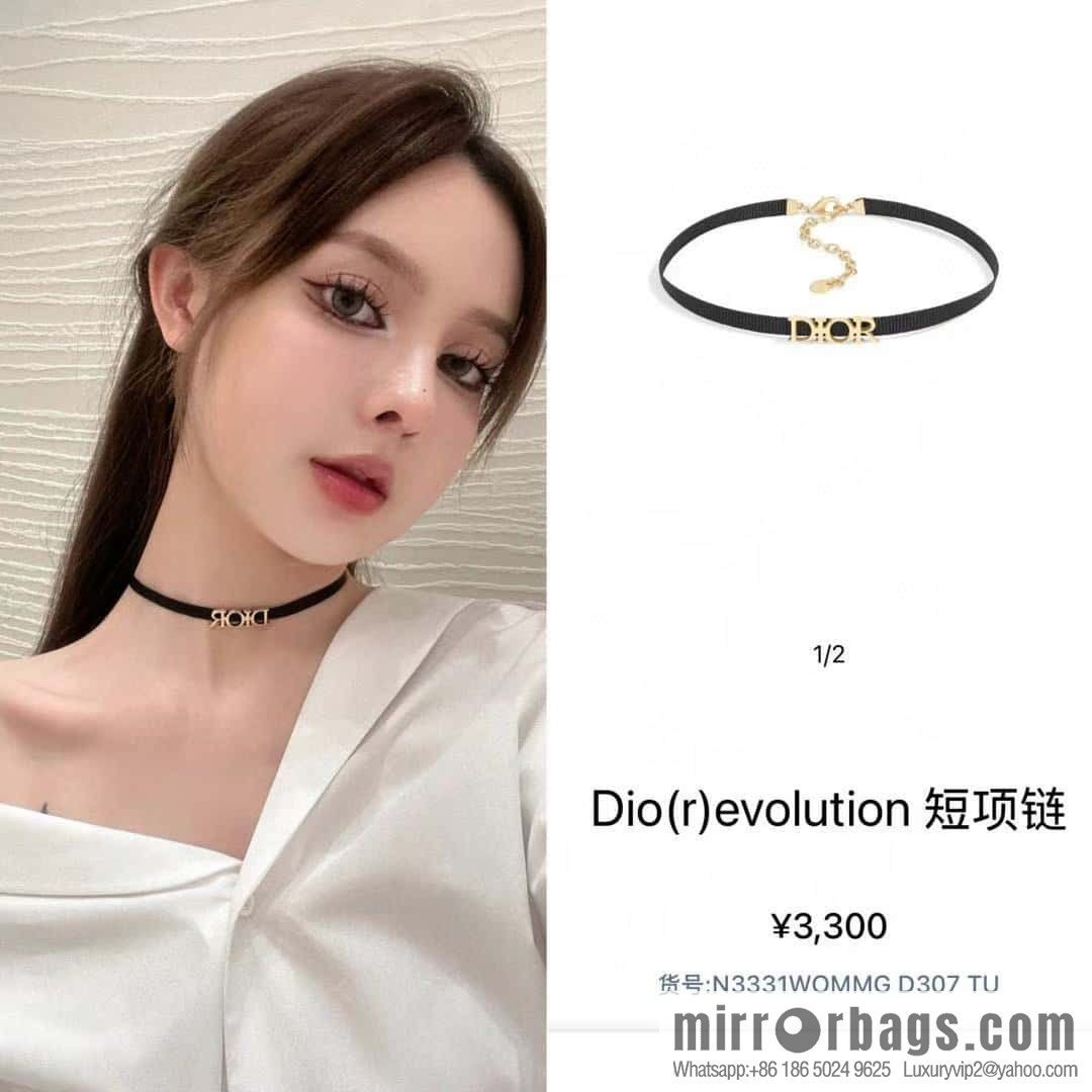 ❗️New ❗️ ☀️ New ☑️ Dior Dior black rope necklace ☀️