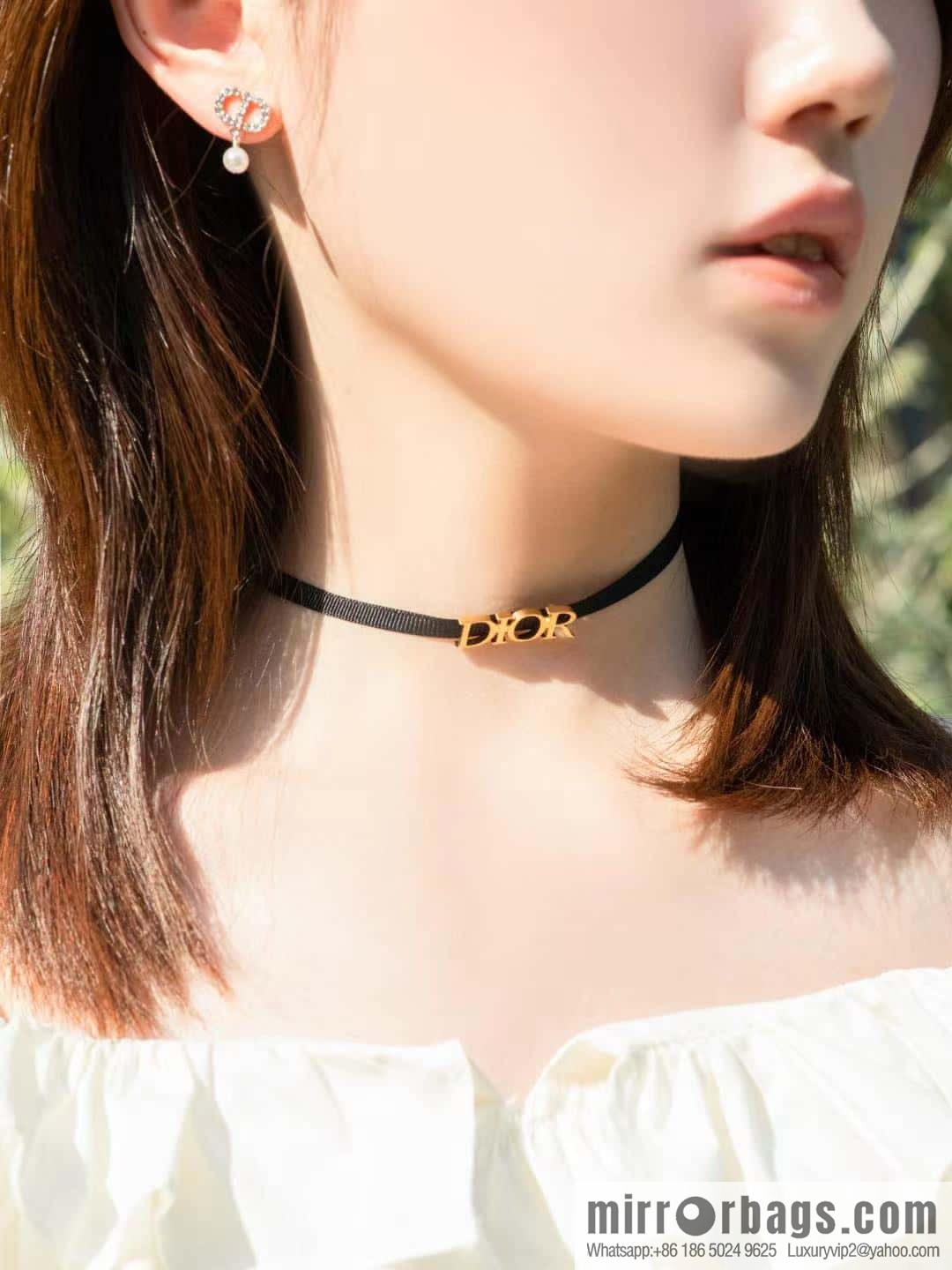 ❗️New ❗️ ☀️ New ☑️ Dior Dior black rope necklace ☀️