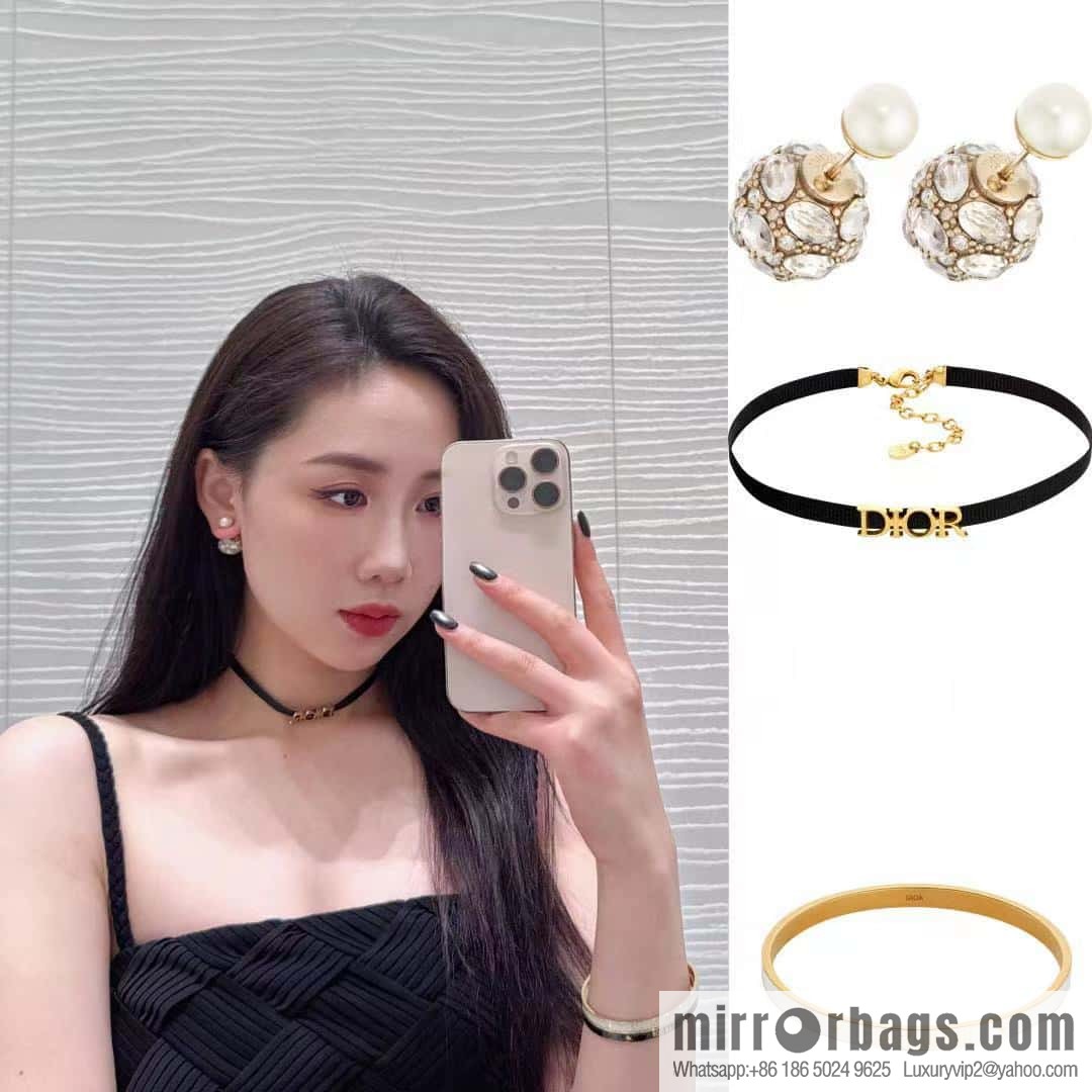❗️New ❗️ ☀️ New ☑️ Dior Dior black rope necklace ☀️