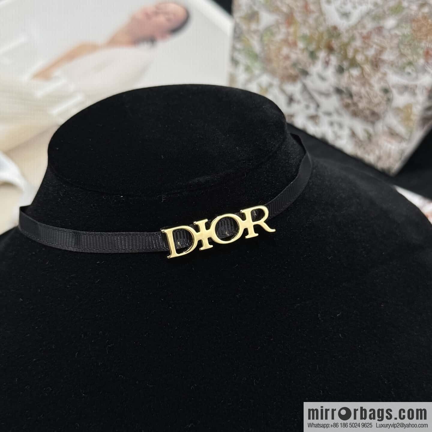 ❗️New ❗️ ☀️ New ☑️ Dior Dior black rope necklace ☀️