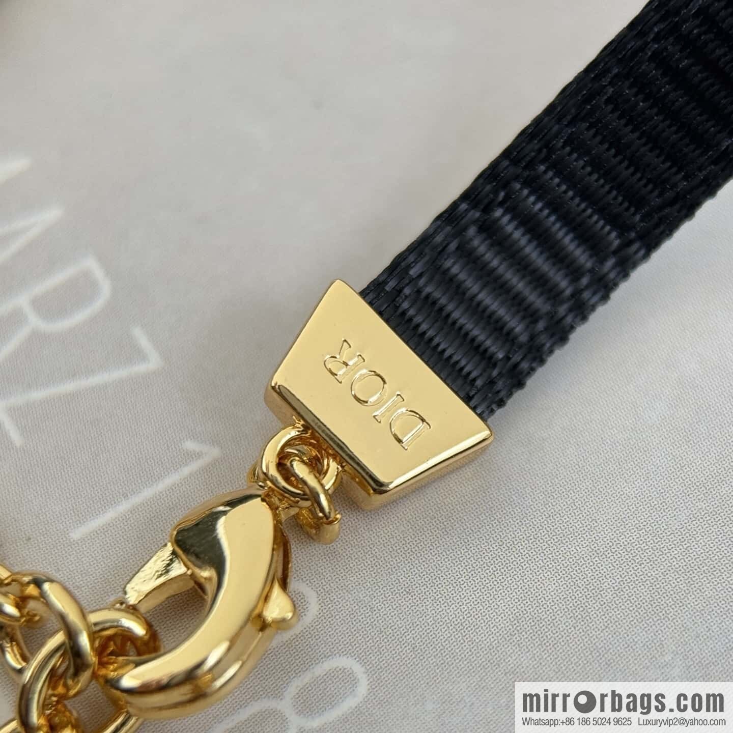 ❗️New ❗️ ☀️ New ☑️ Dior Dior black rope necklace ☀️