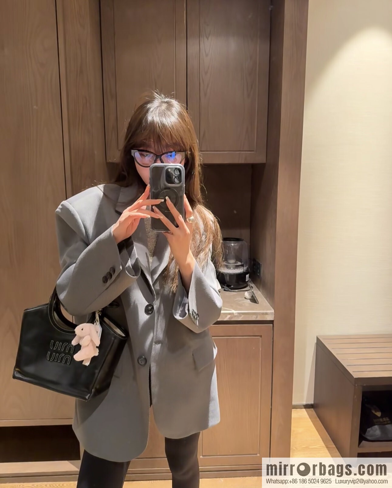 MIUMIU 🎉 new tote bag 🎉 5BA288 🎉🎉 black