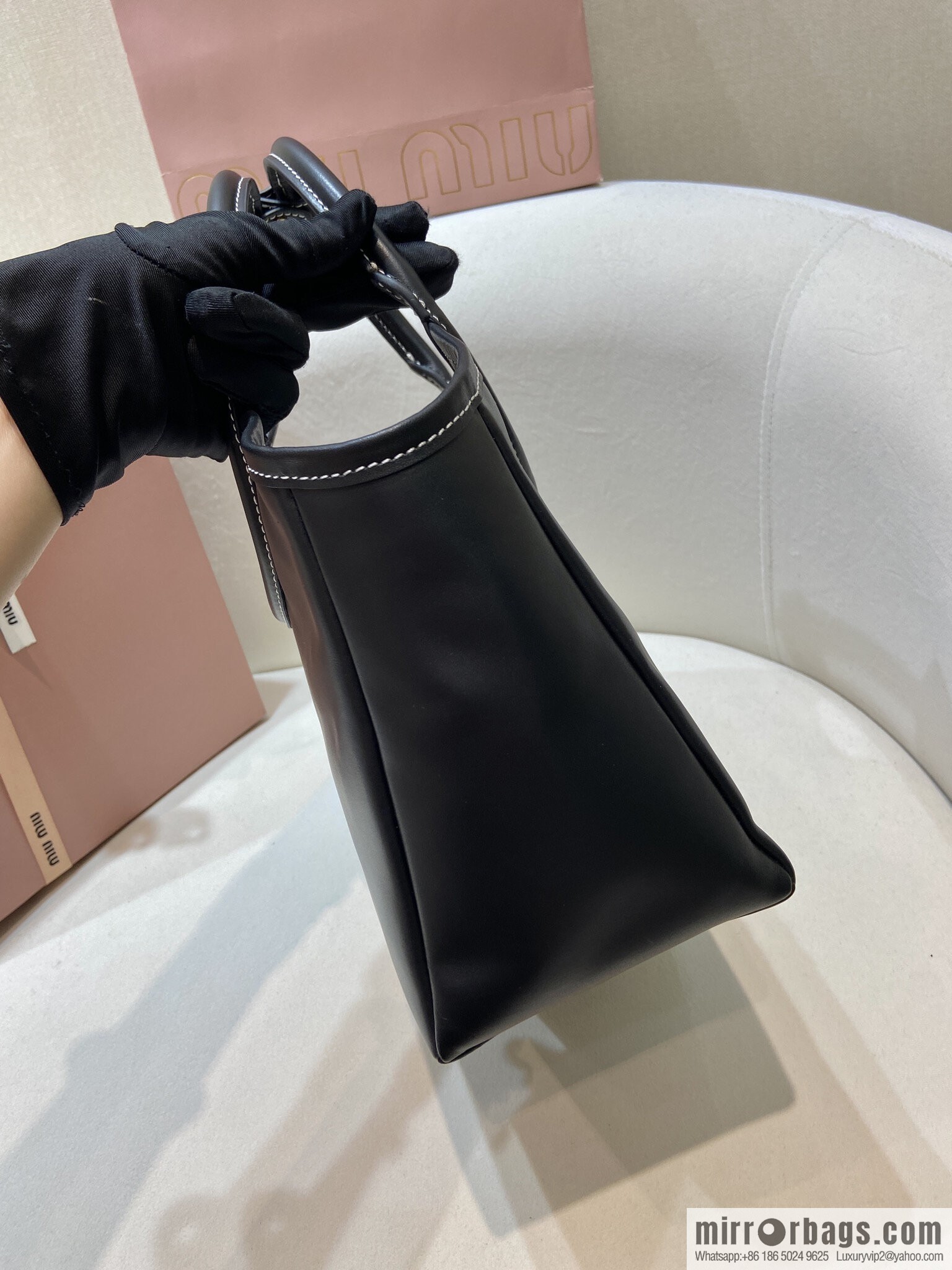 MIUMIU 🎉 new tote bag 🎉 5BA288 🎉🎉 black