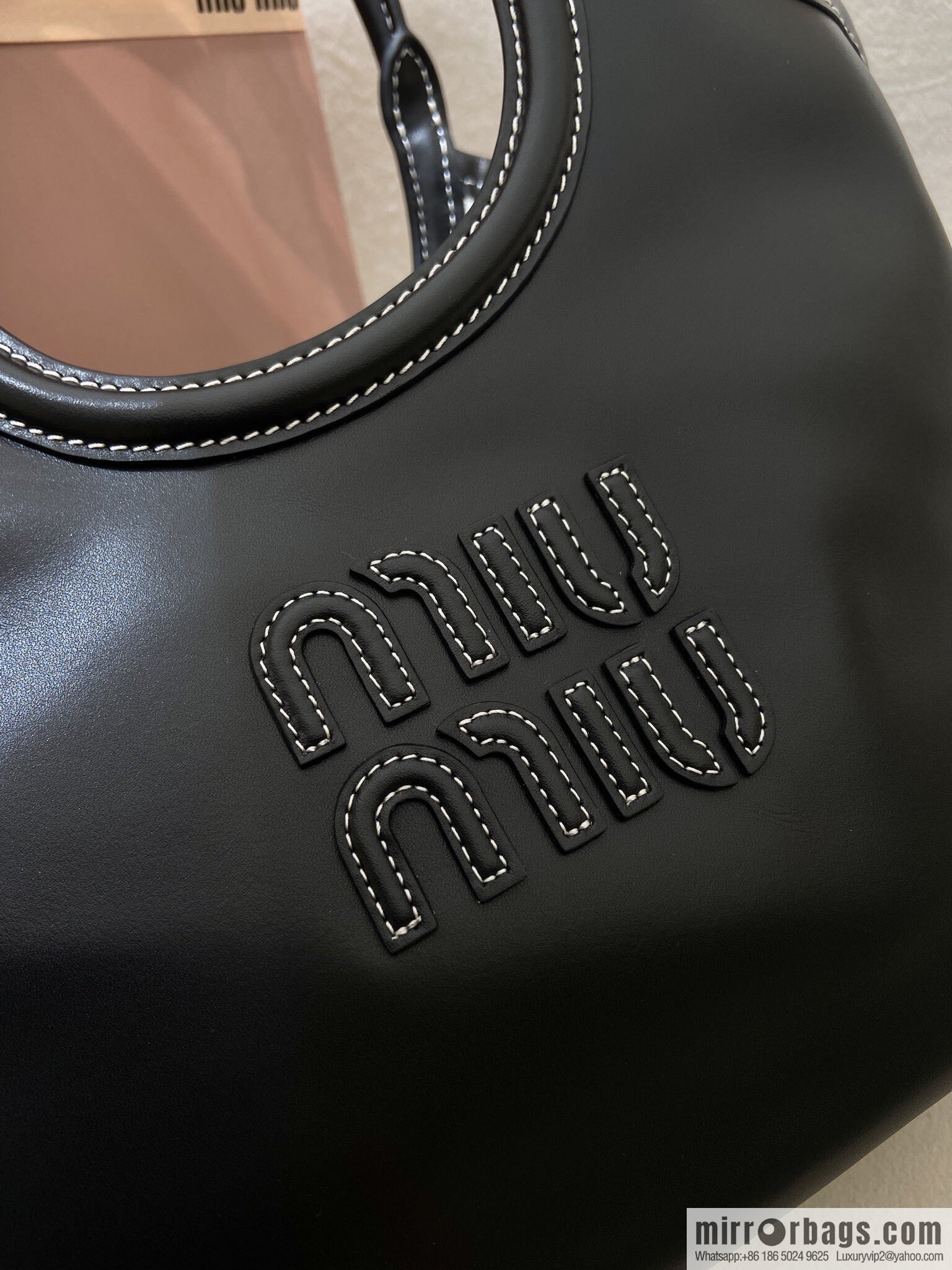 MIUMIU 🎉 new tote bag 🎉 5BA288 🎉🎉 black