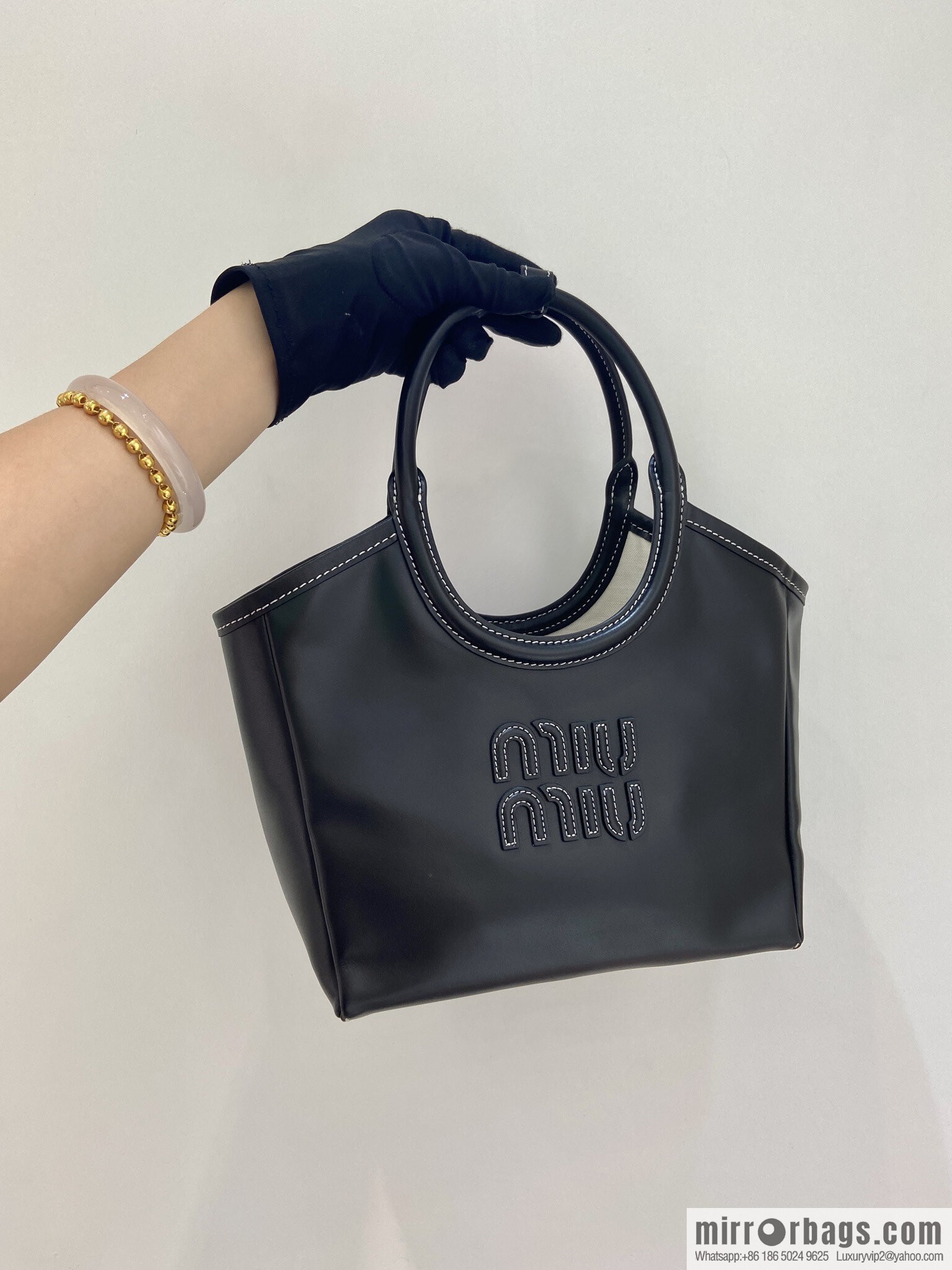MIUMIU 🎉 new tote bag 🎉 5BA288 🎉🎉 black