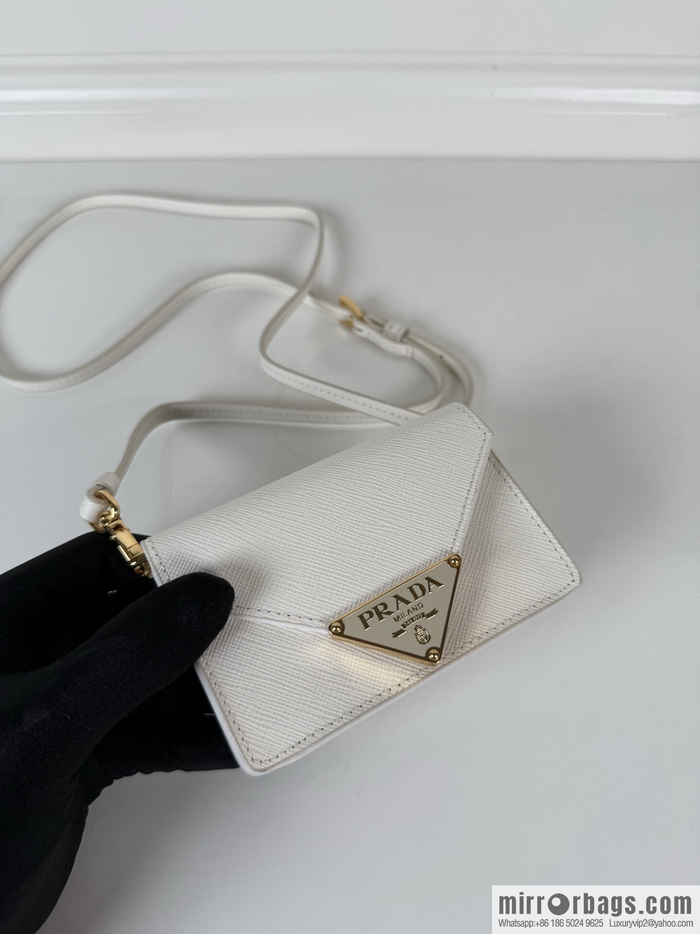 P ➡️ Ladies Multifunctional Mini Backpack, Model 1MR033 White