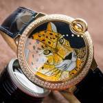 Ballon Bleu de Cartier enamel granulation watch 2016