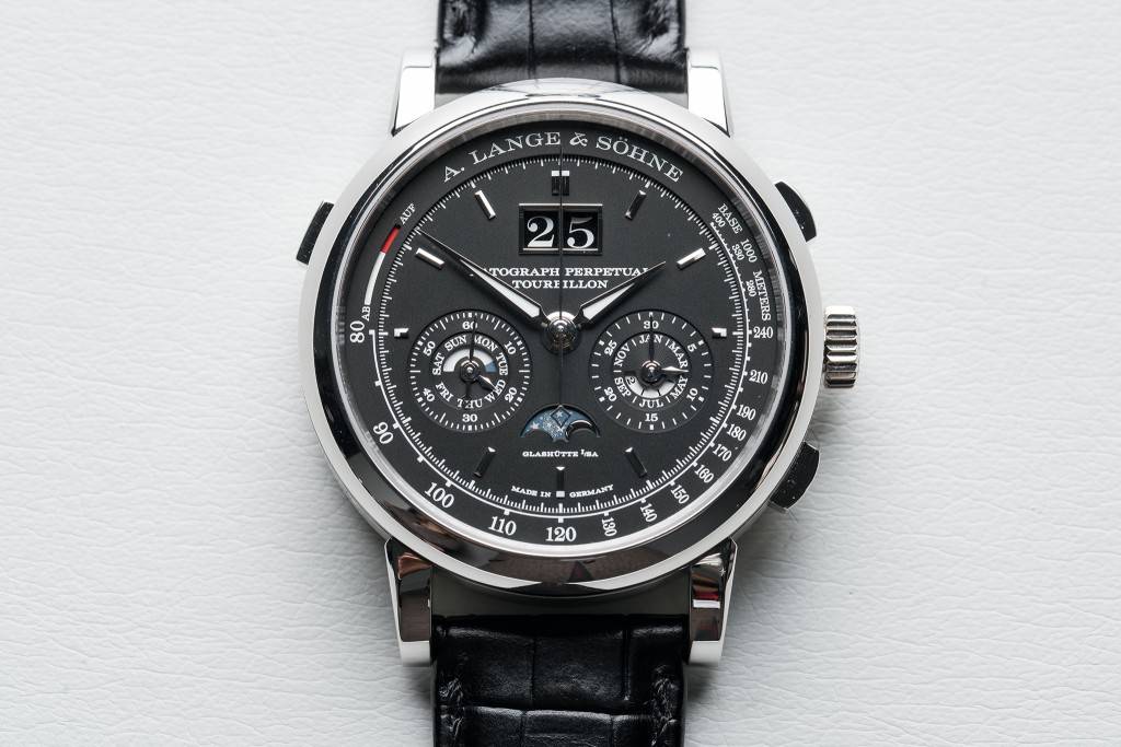 A. Lange & Söhne Datograph Perpetual Tourbillon in platinumA. Lange & Söhne Datograph Perpetual Tourbillon in platinum
